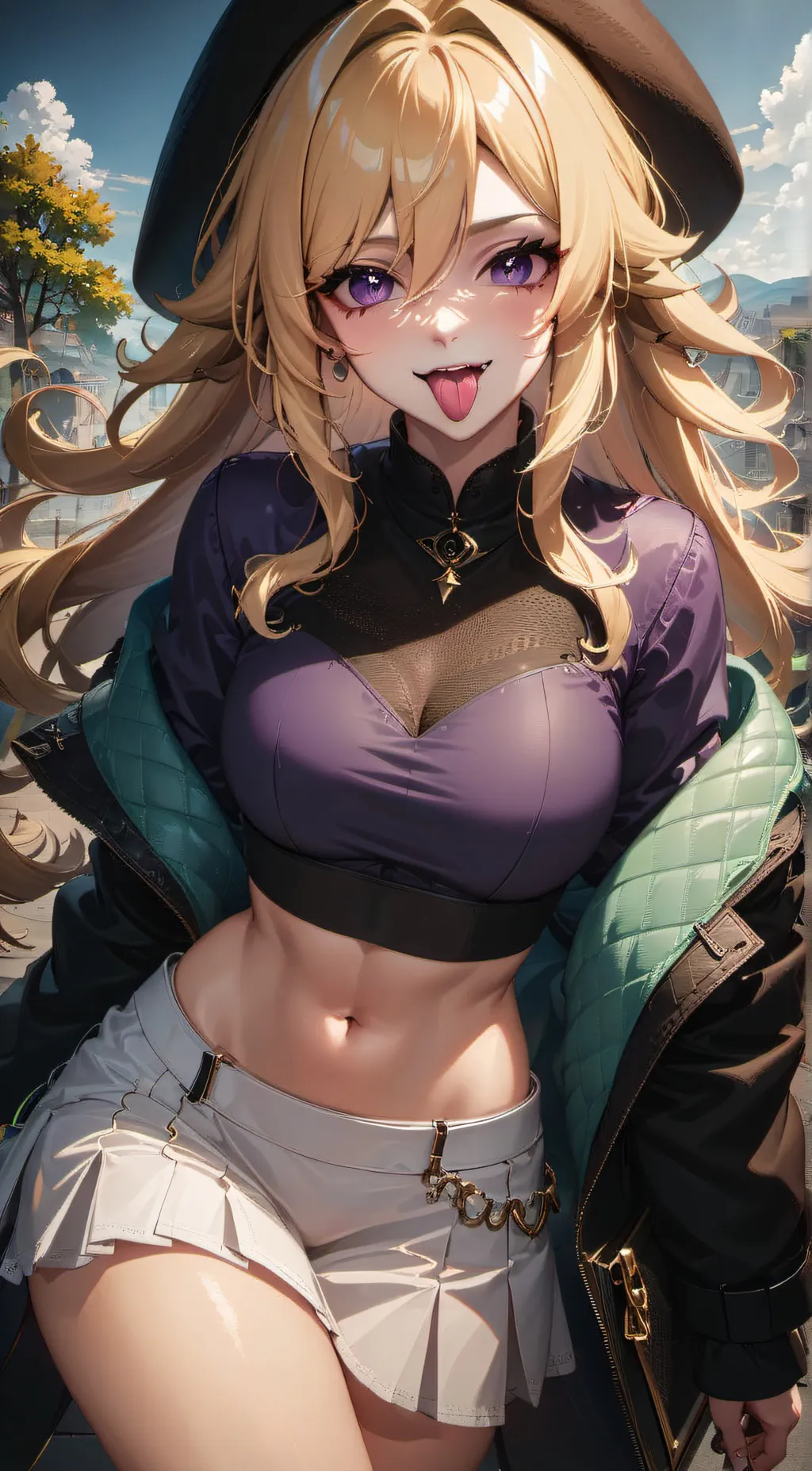 ai character: lily background