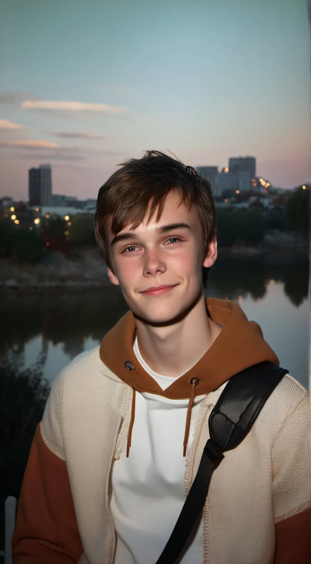 ai character: Mitchell Hope  background