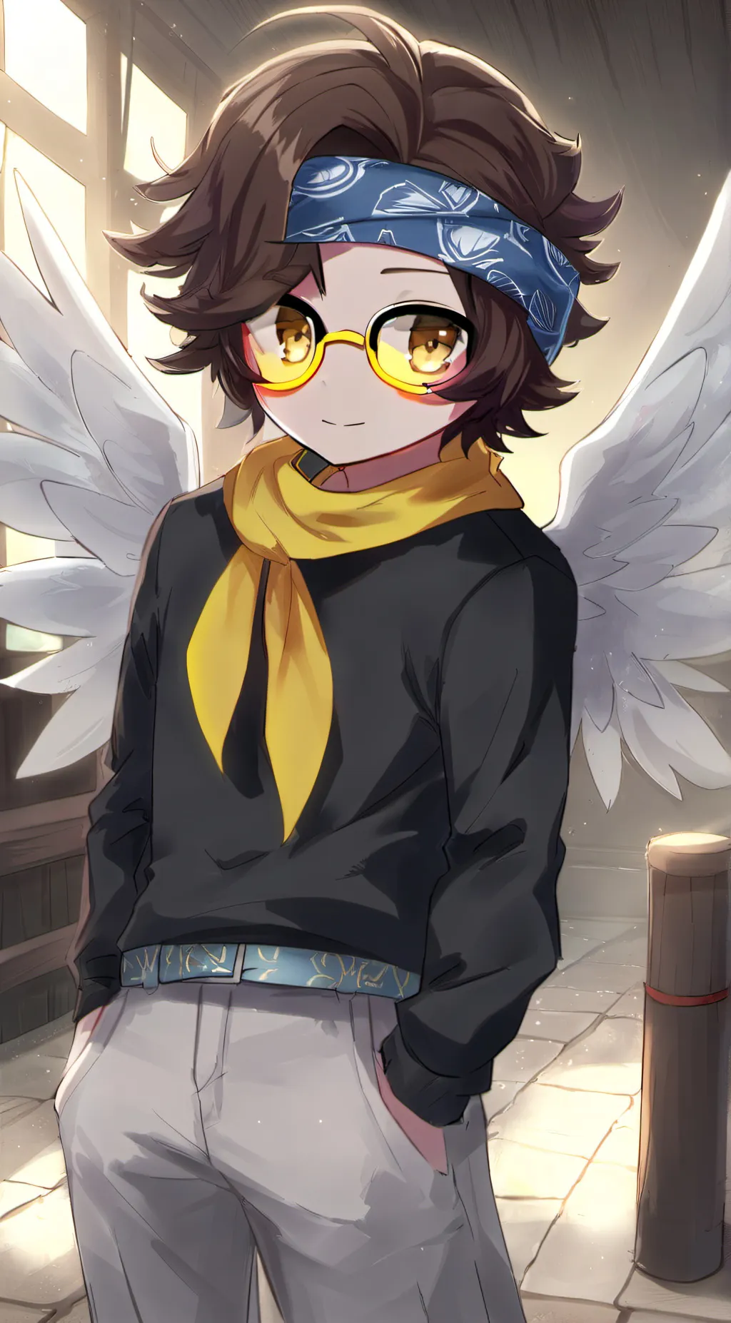 ai character: kile  background