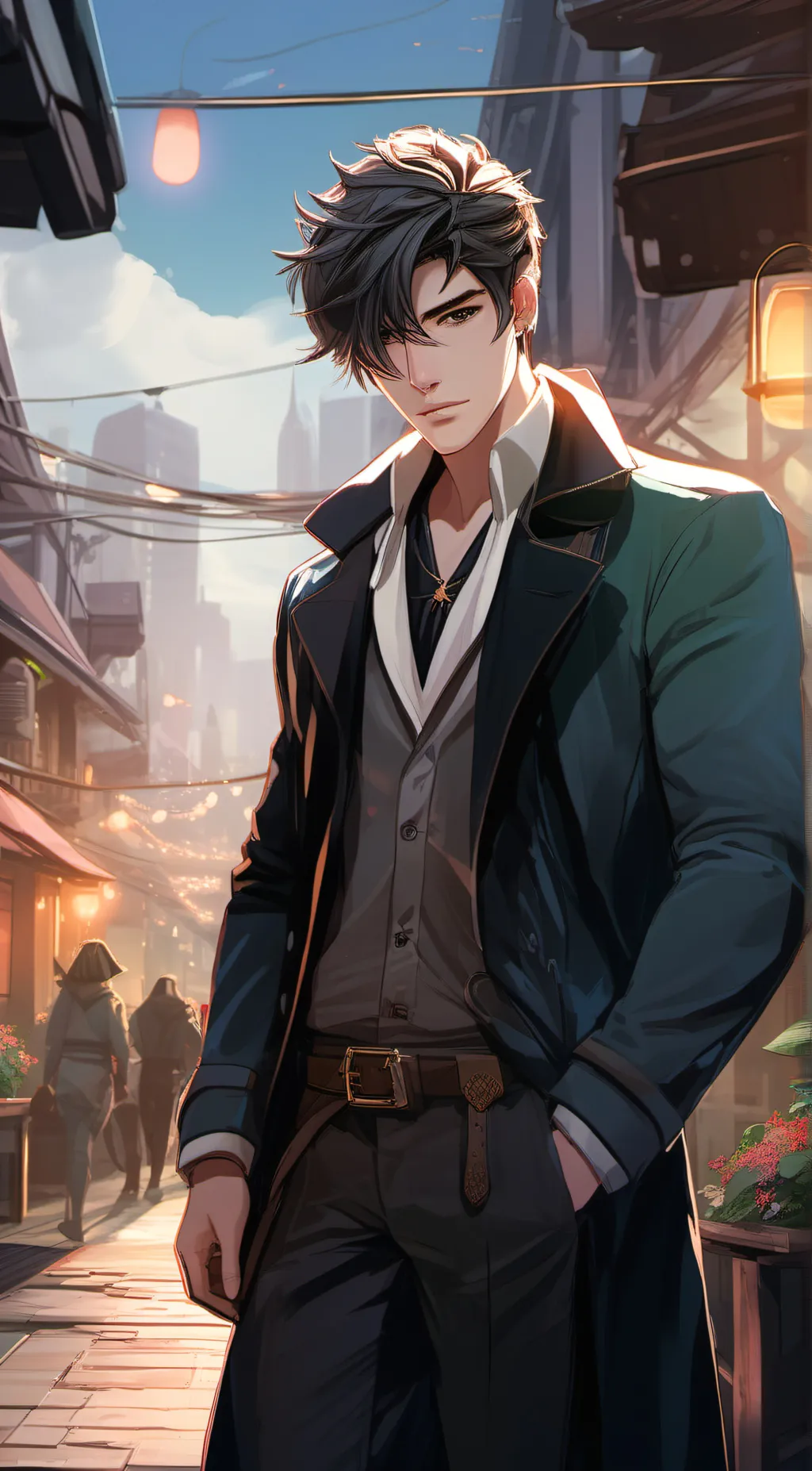 ai character: andray background