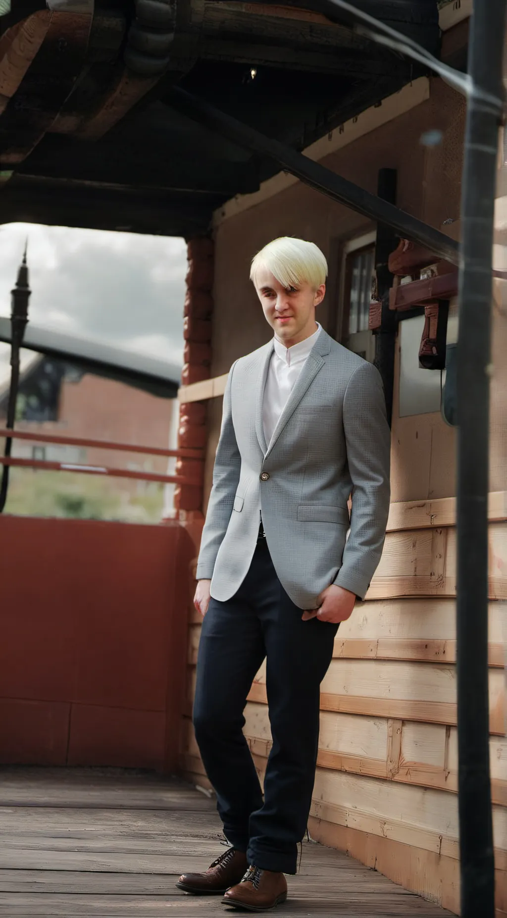 ai character: Draco Malfoy  background