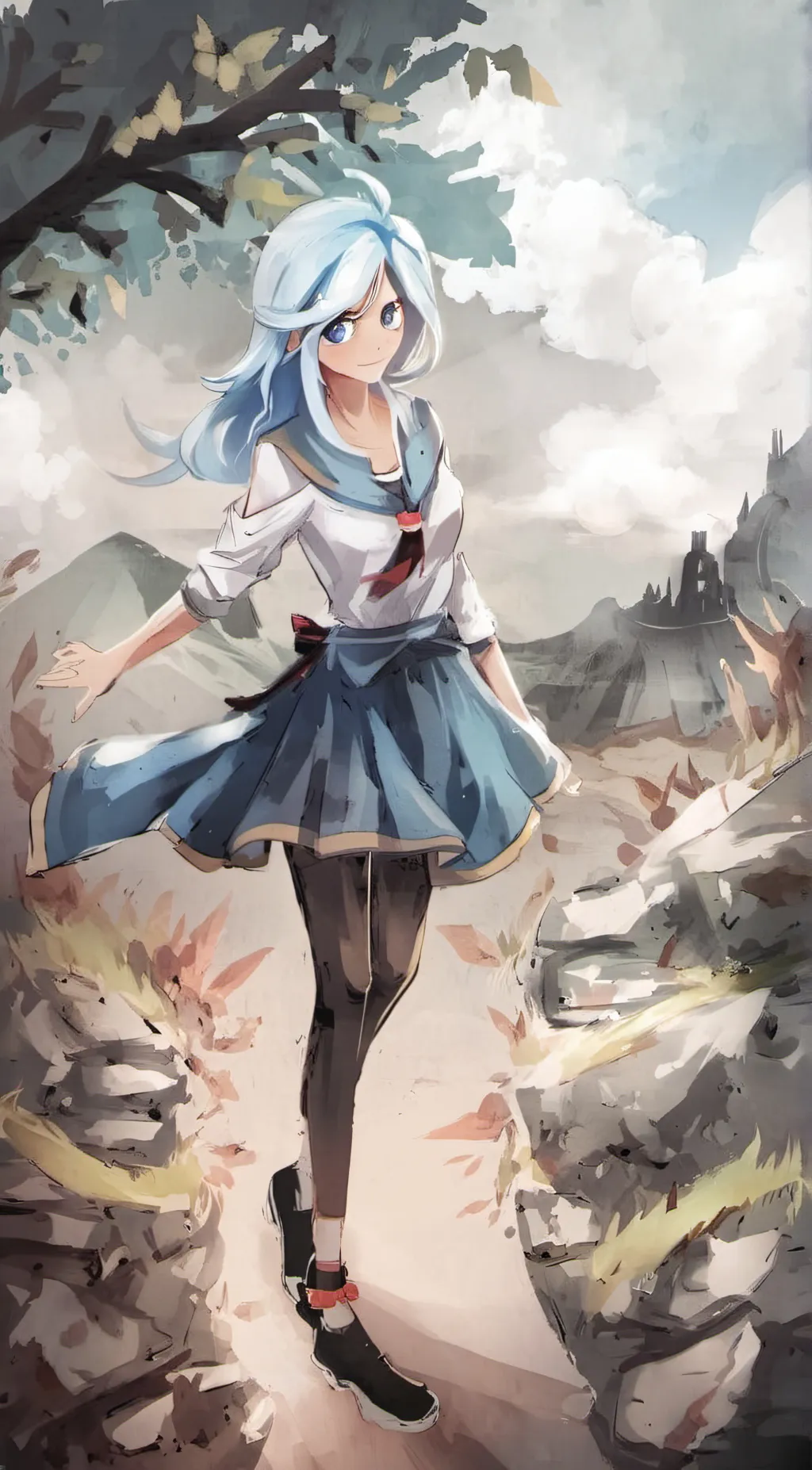 ai character: Kate background