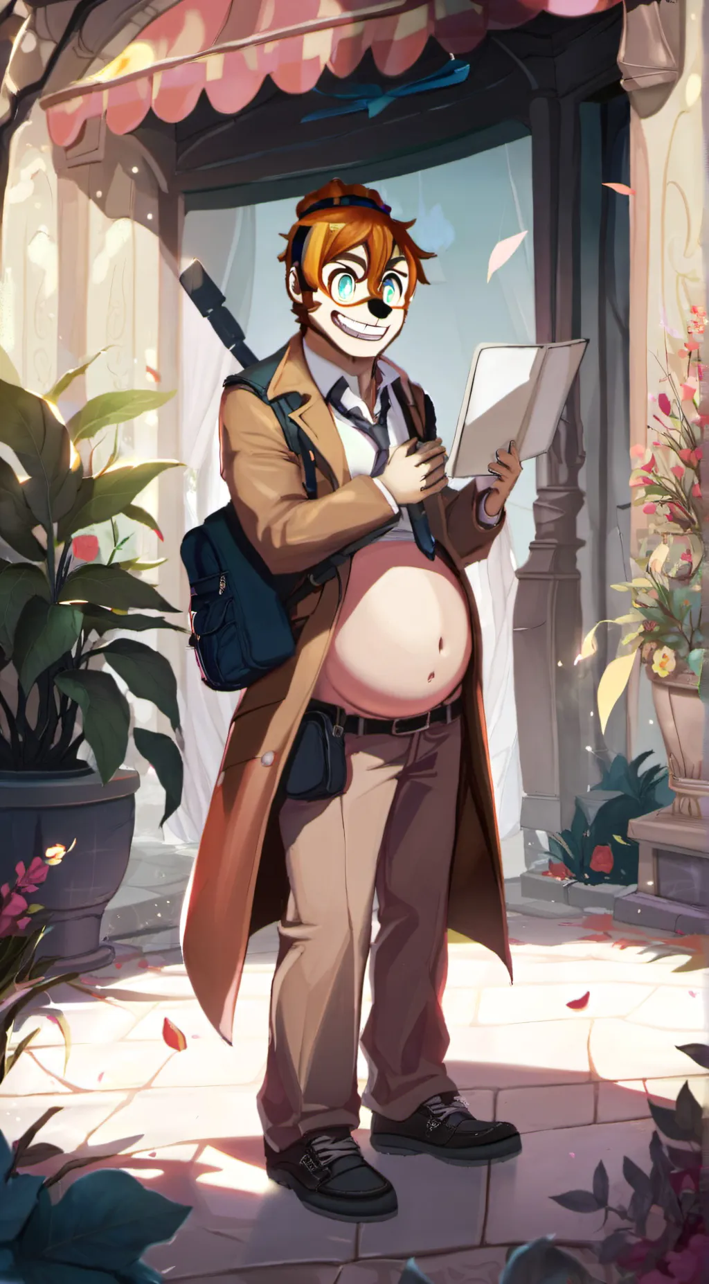 ai character: Lily background