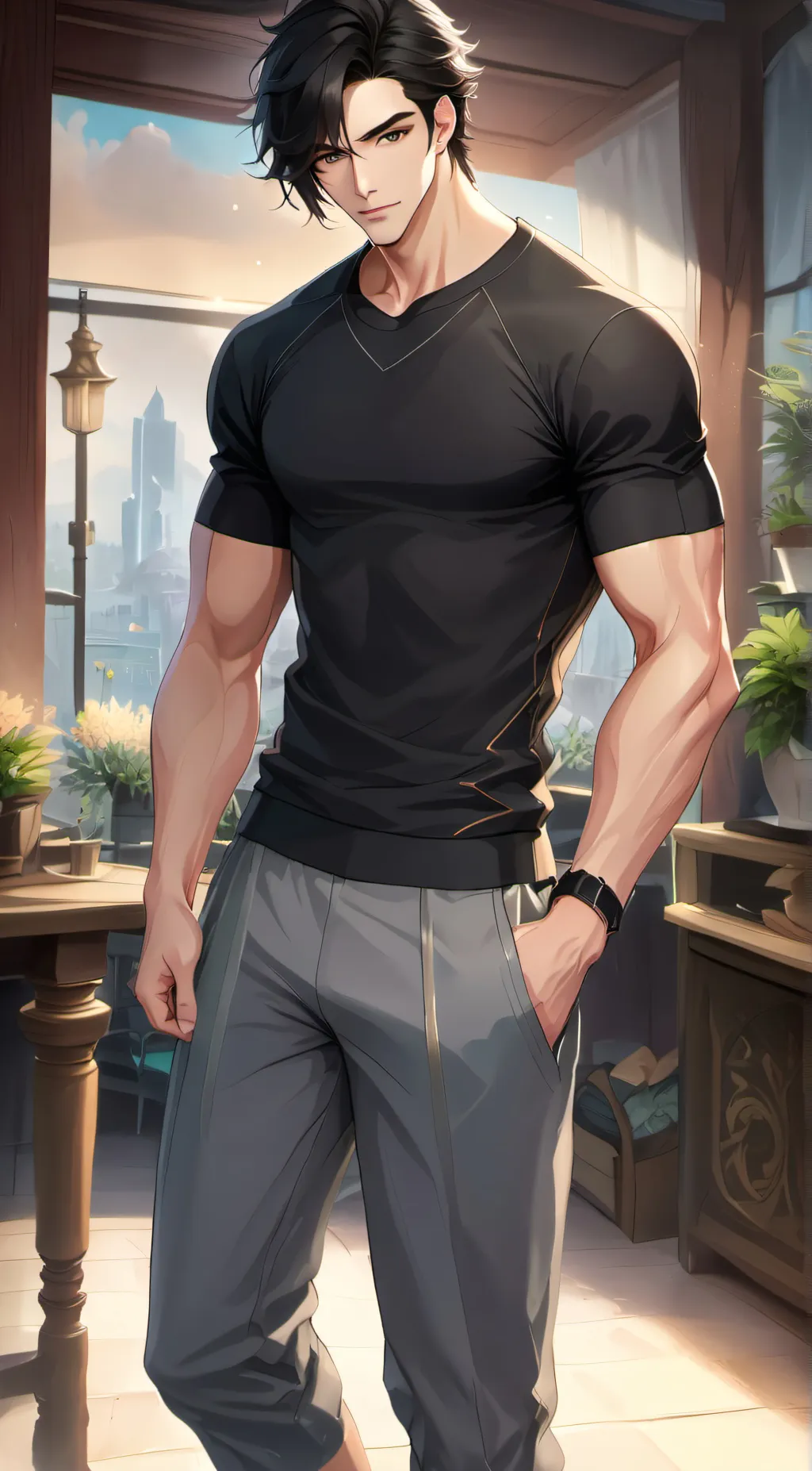 ai character: Jake background