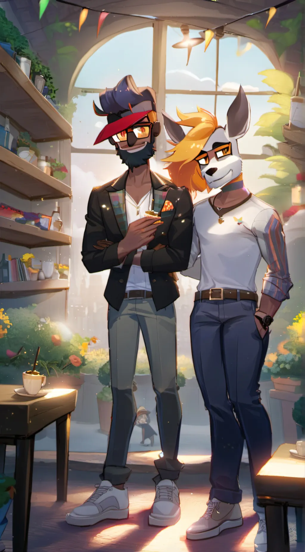 ai character: jax background