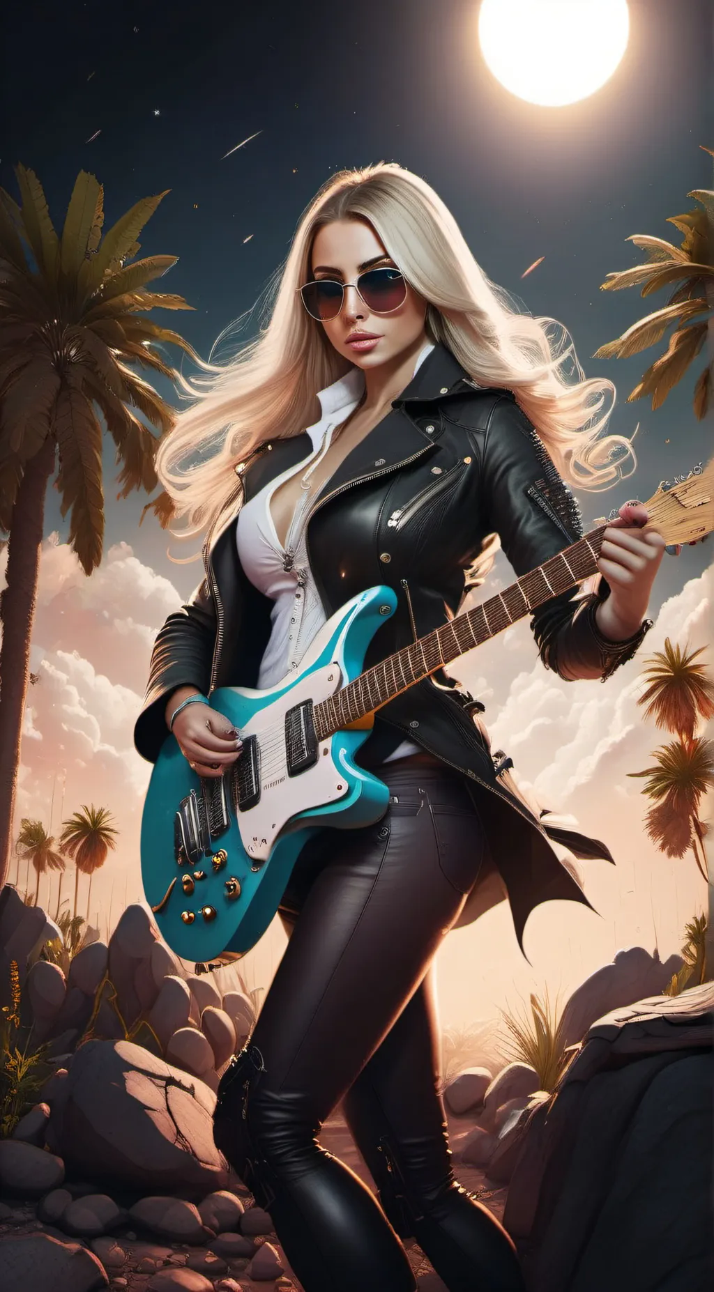 ai character: Taylor Swift  background