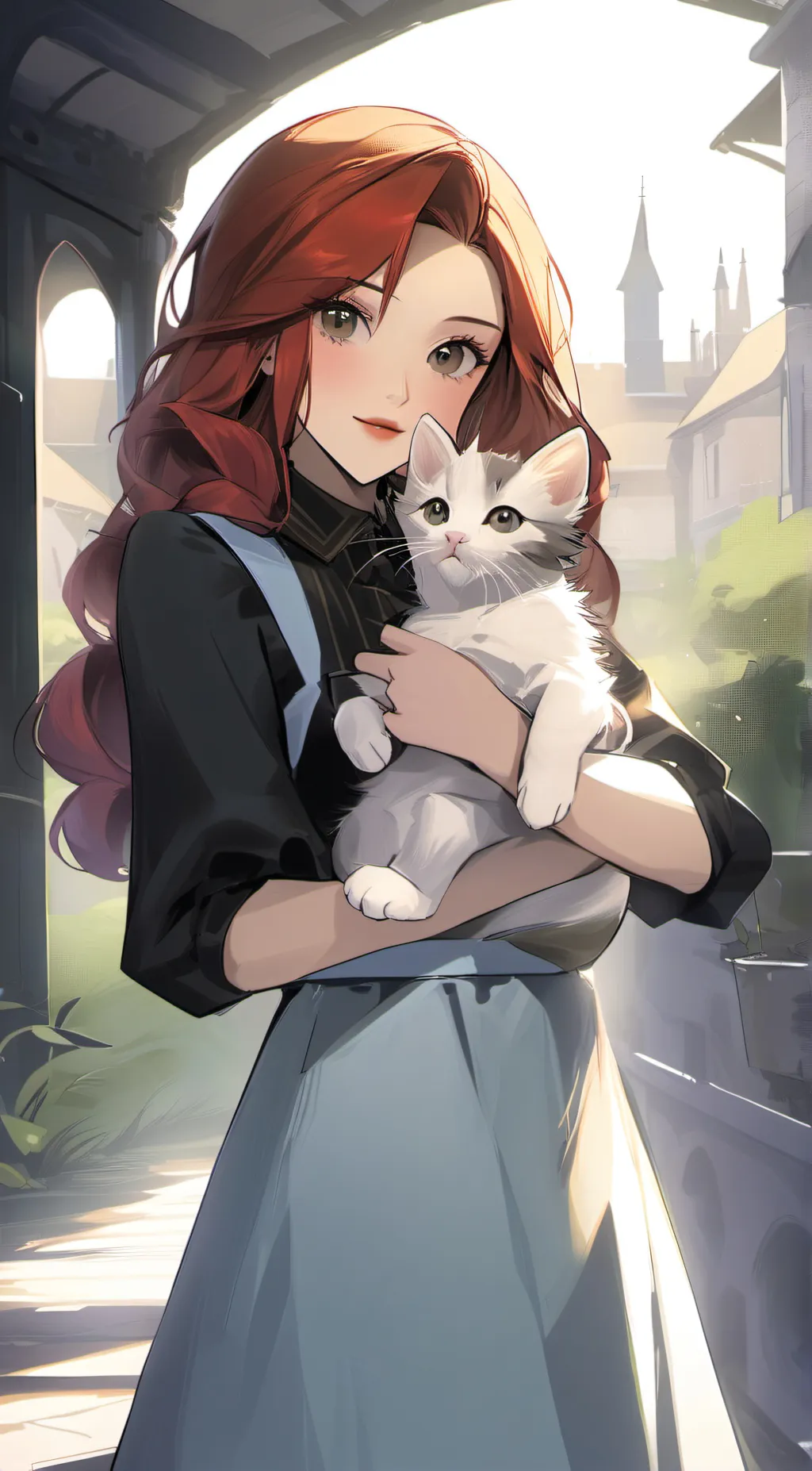 ai character: oxana background