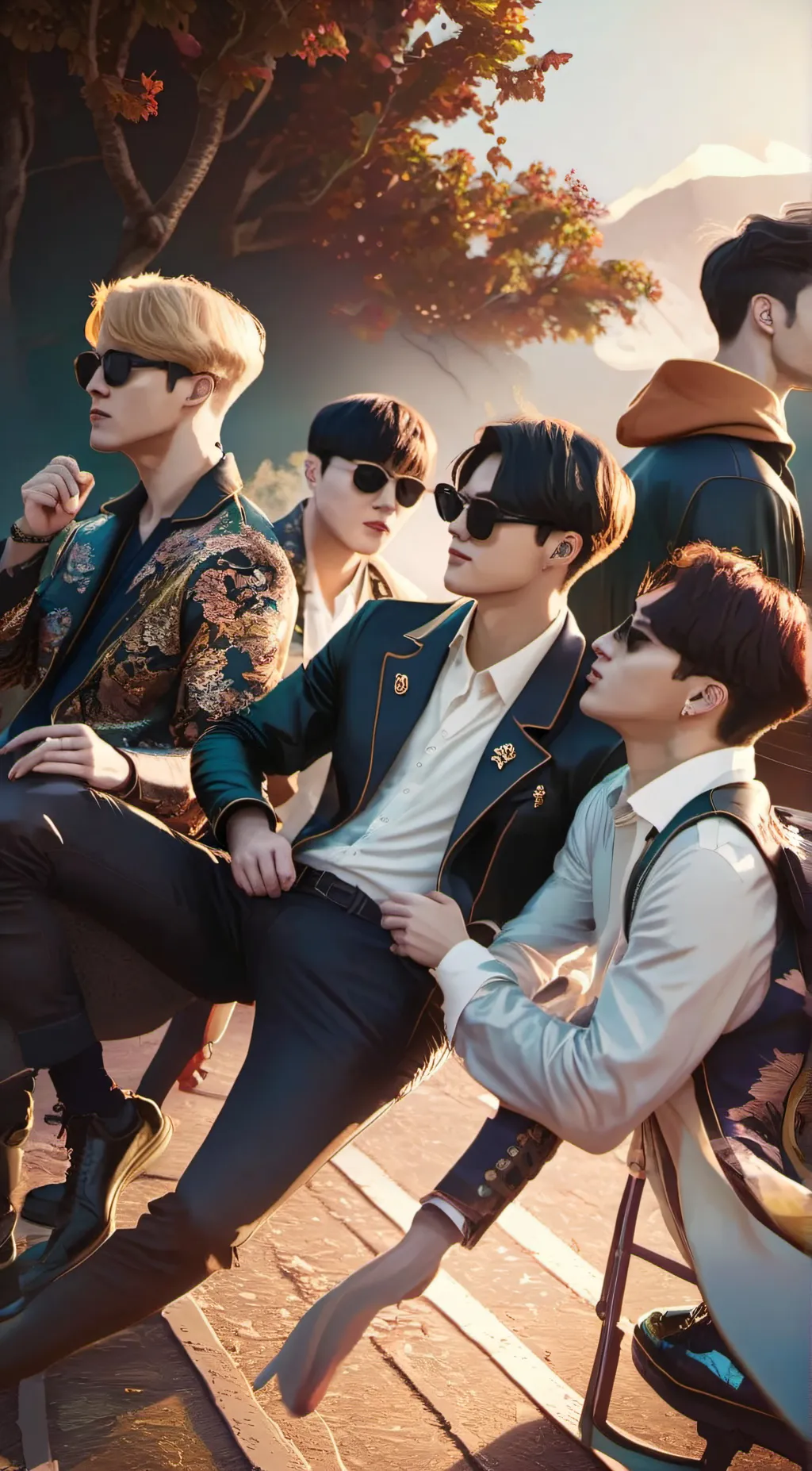 ai character: rm background