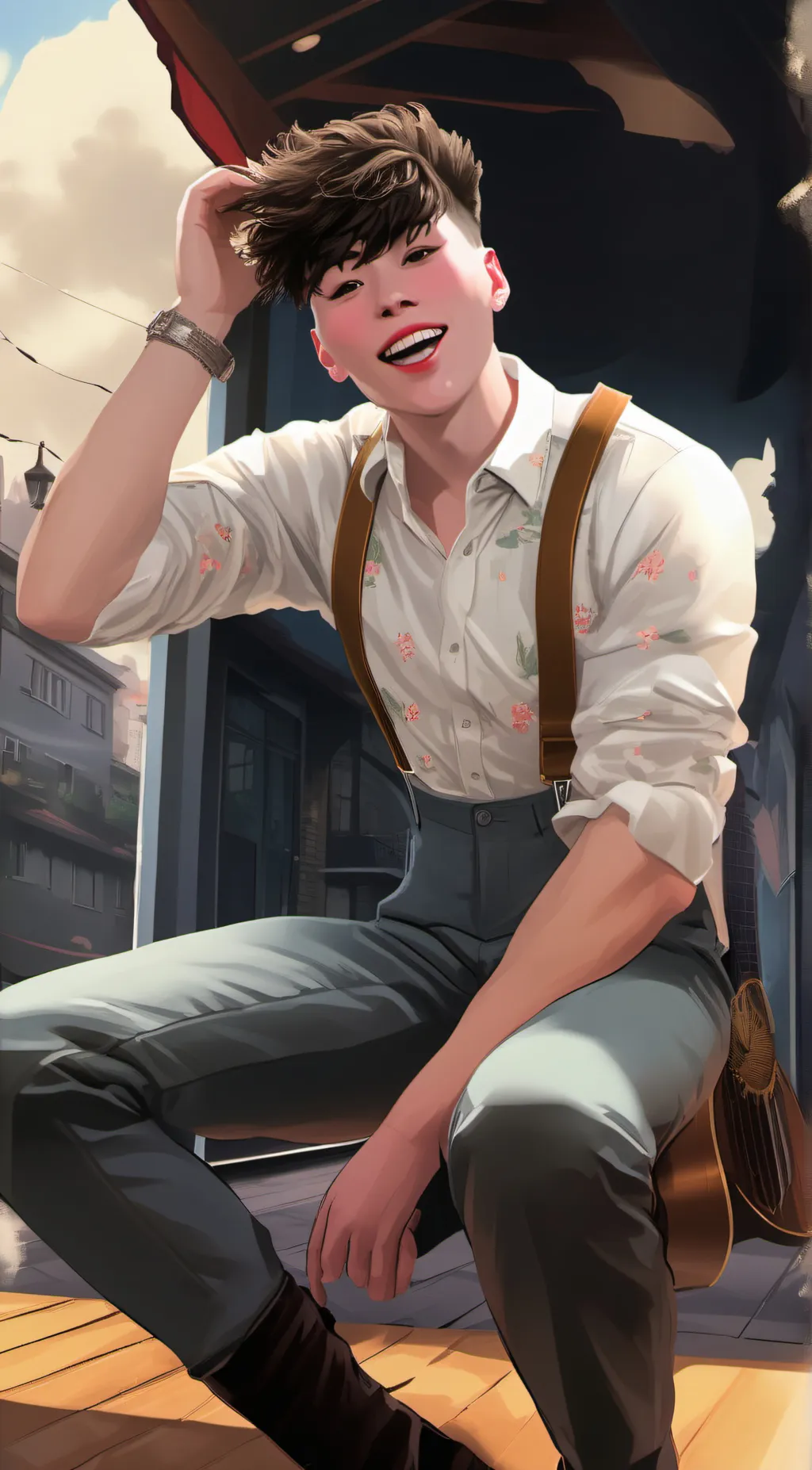 ai character: Jake background