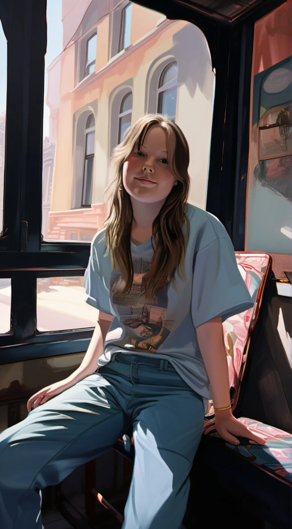 ai character: Cleo  background