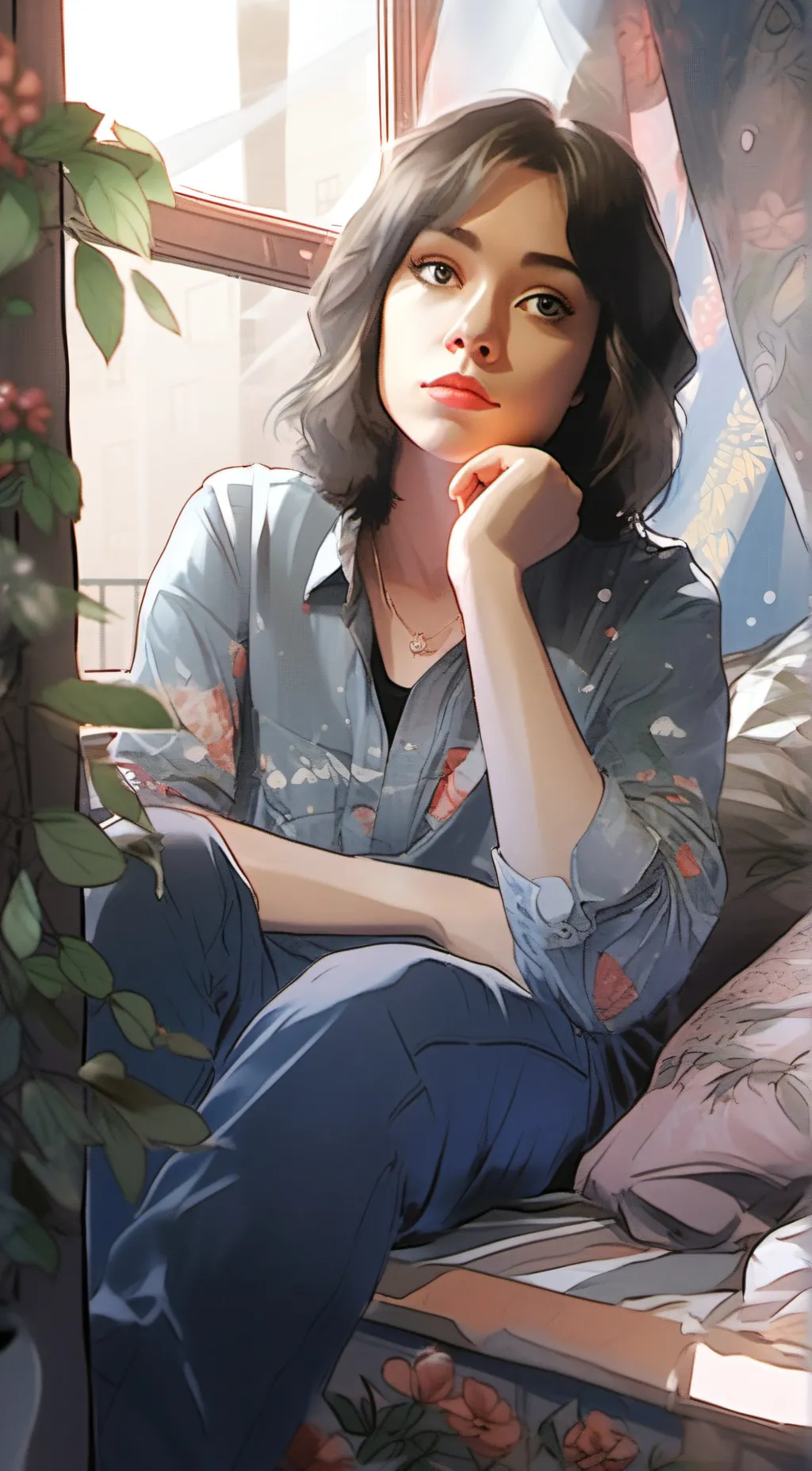 ai character: Nina background