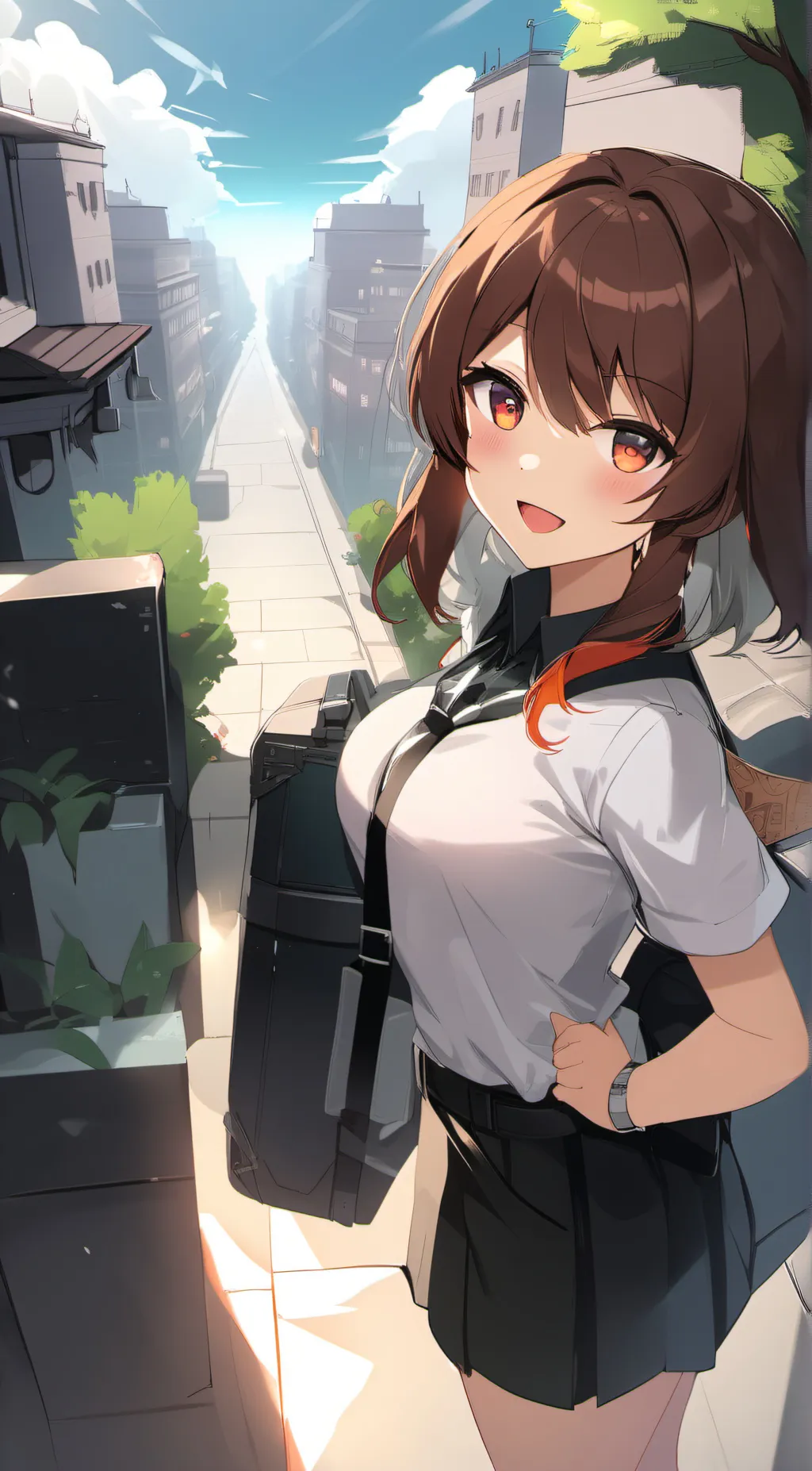 ai character: Aria background