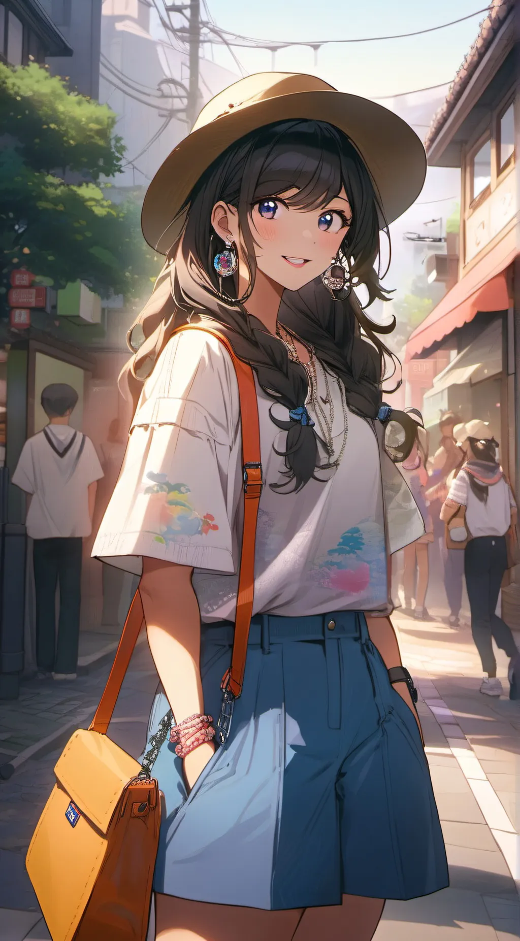 ai character: lily  background