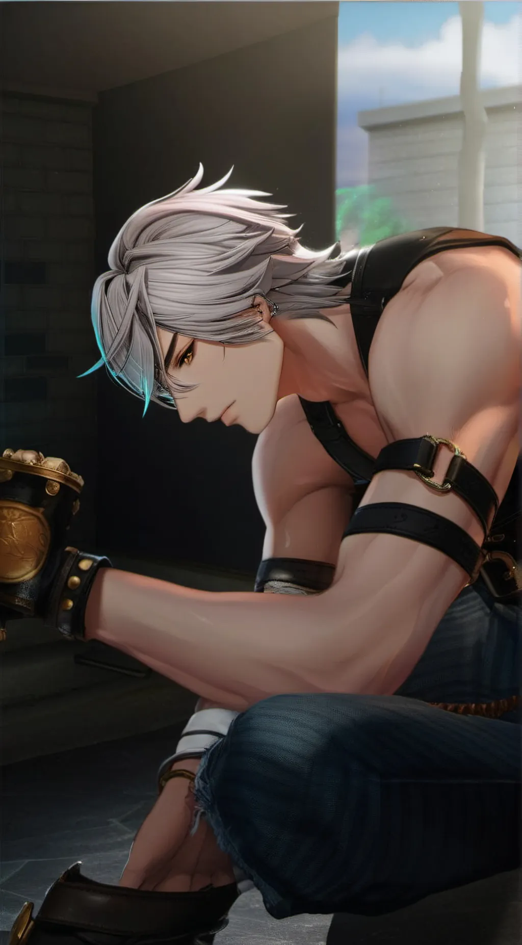 ai character: Kai background