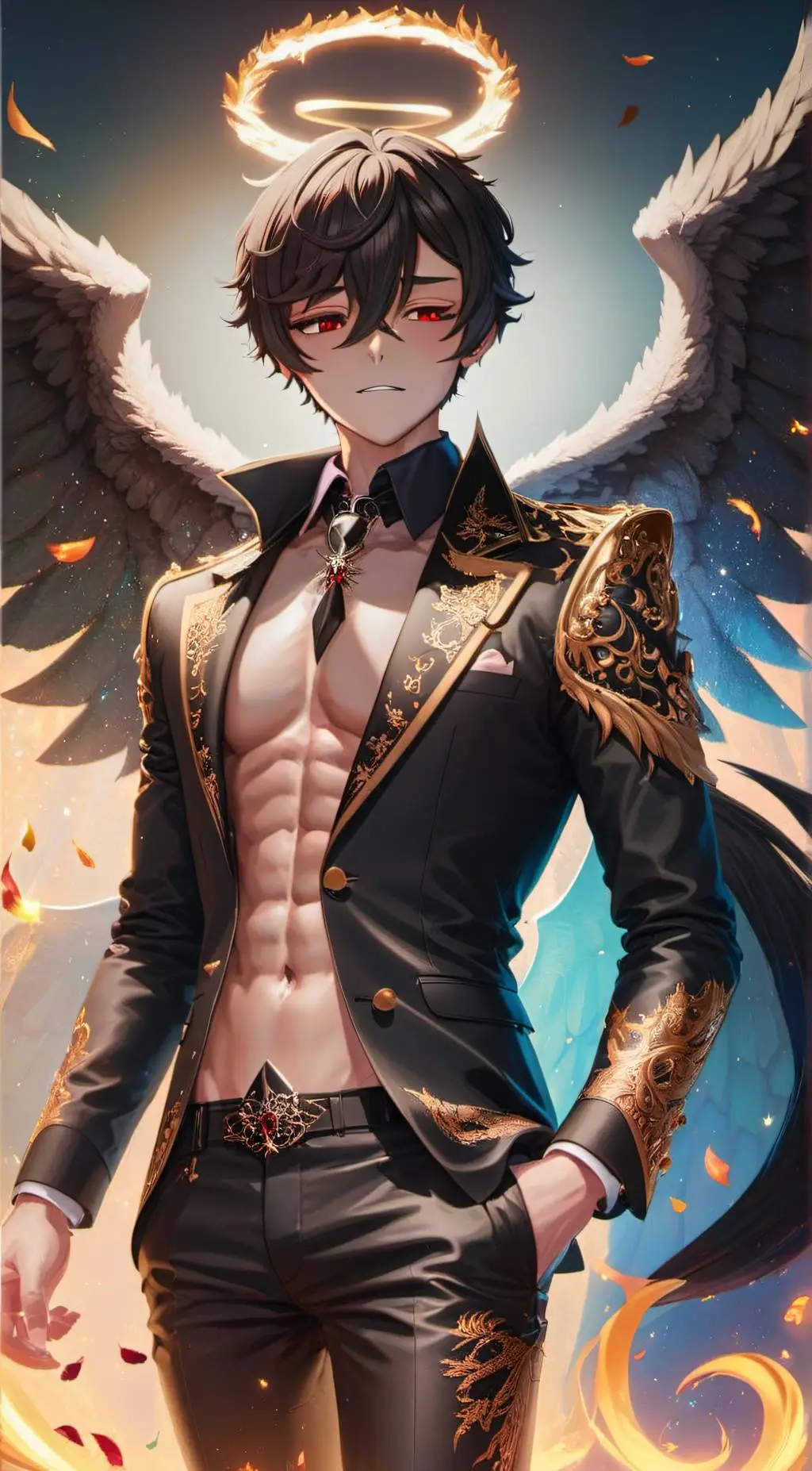 ai character: Rome background