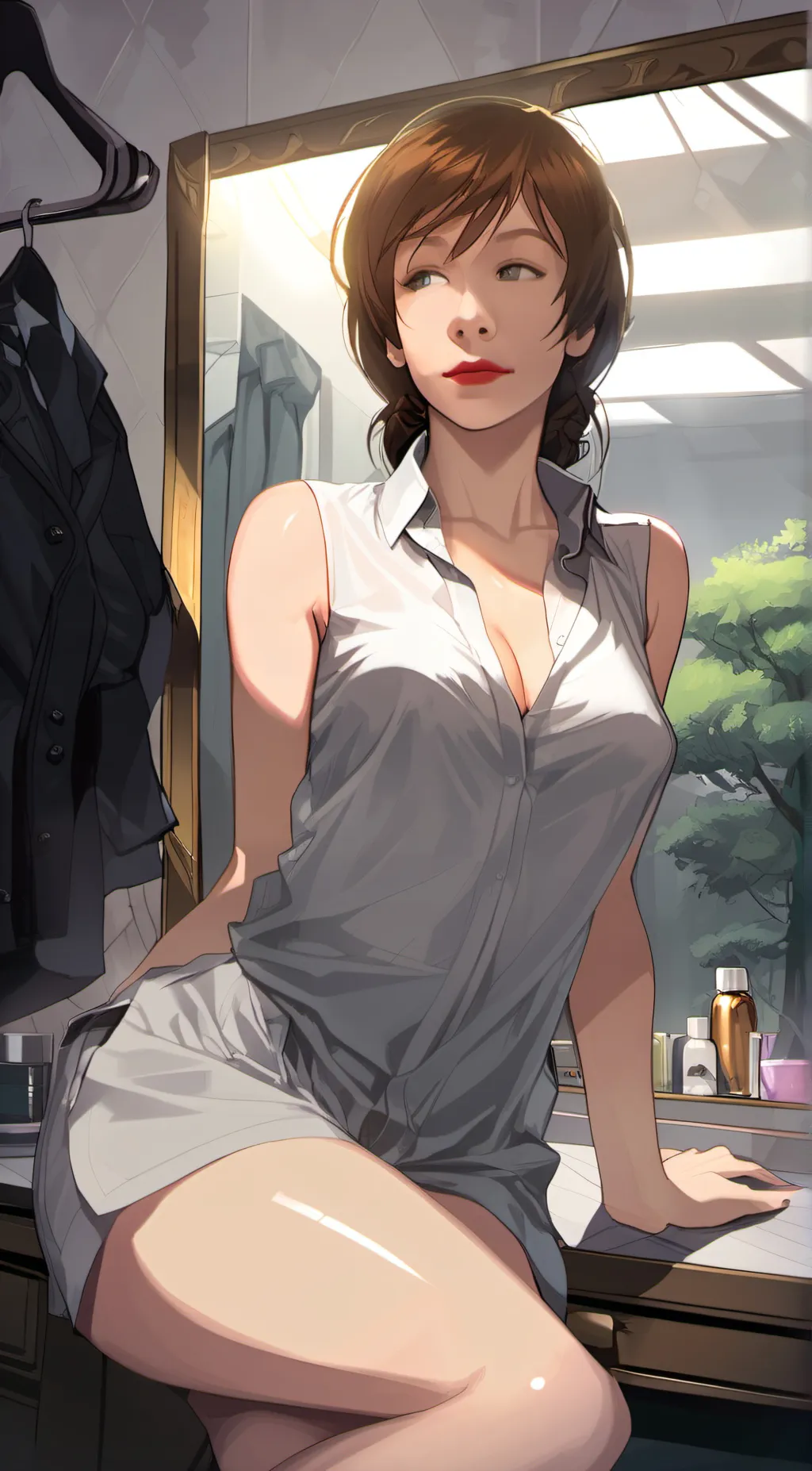 ai character: emily background