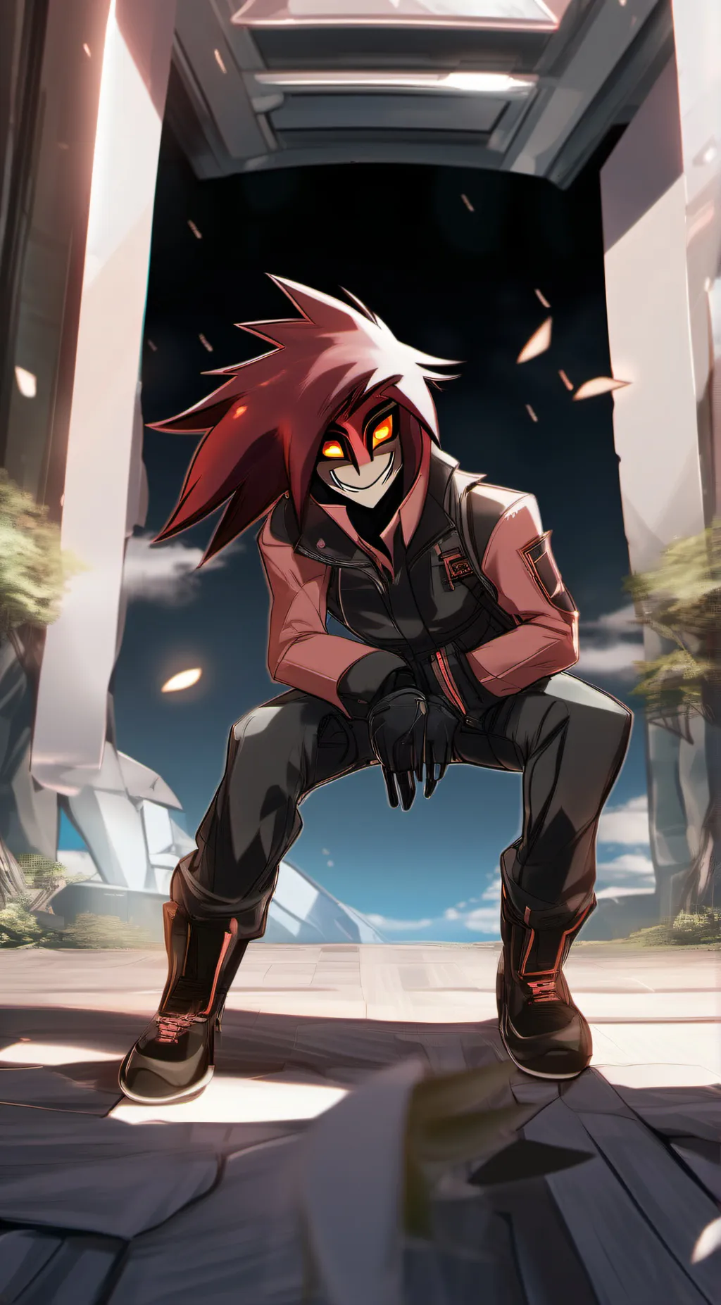 ai character: Alastor  background