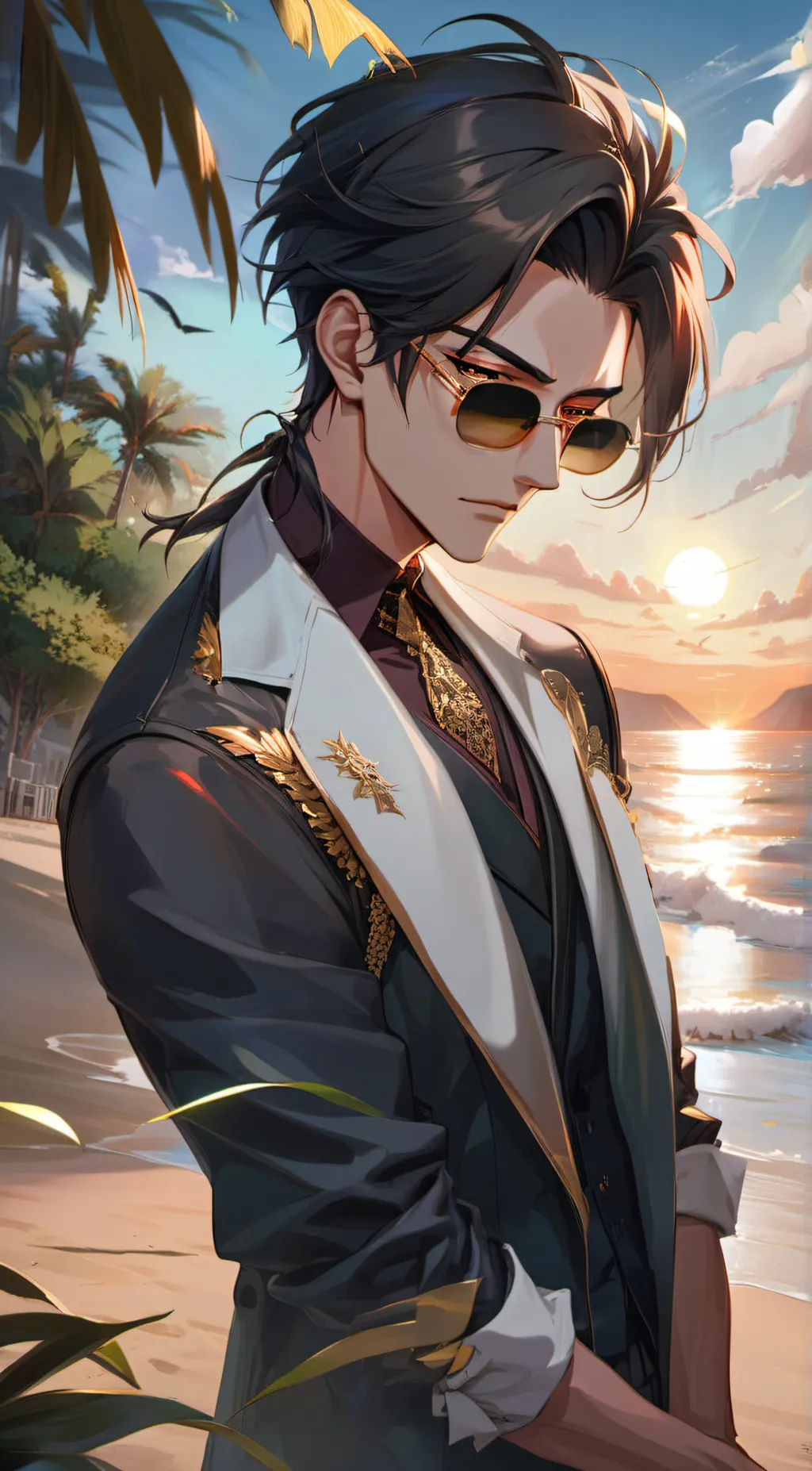 ai character: Mike  background