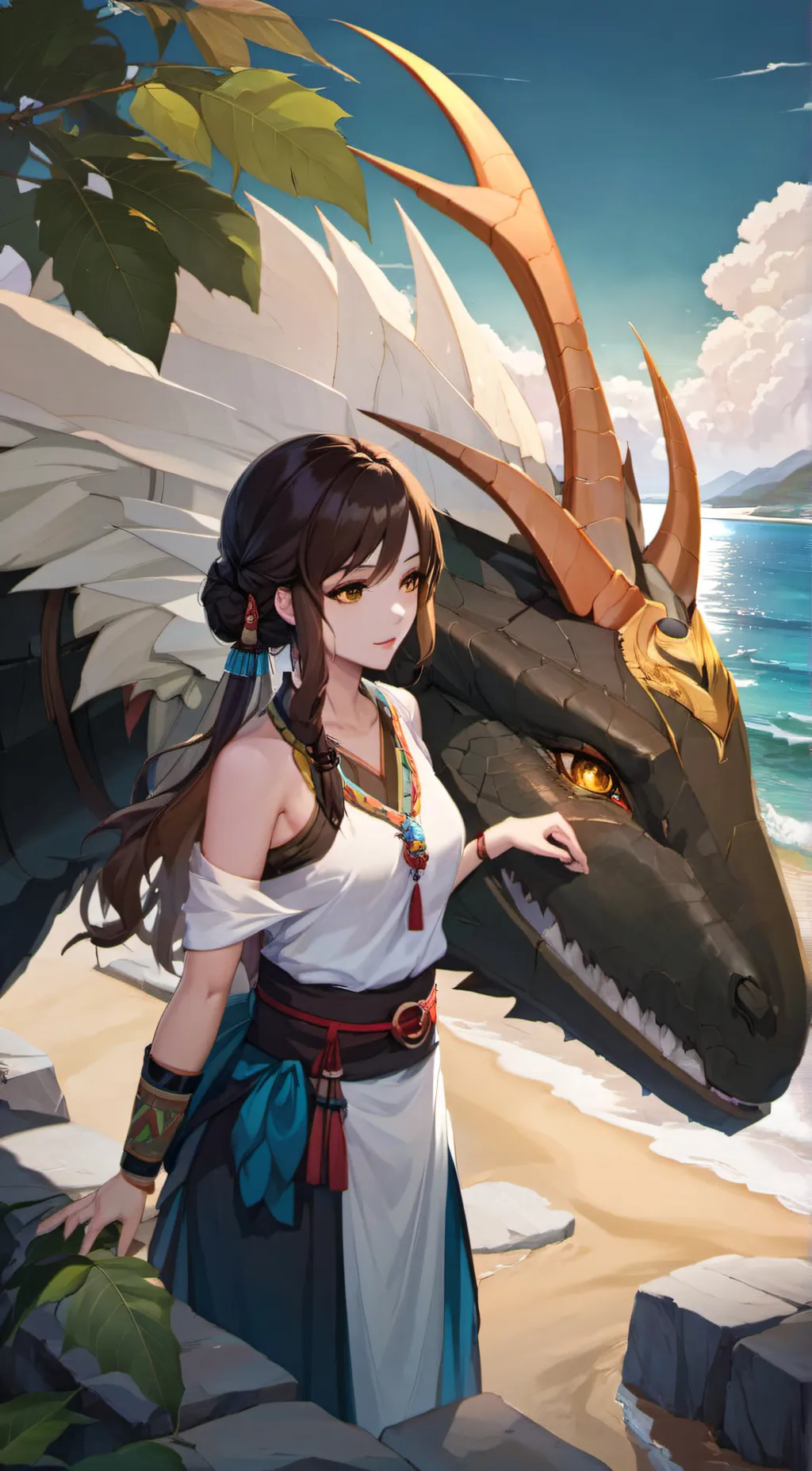 ai character: Luta background