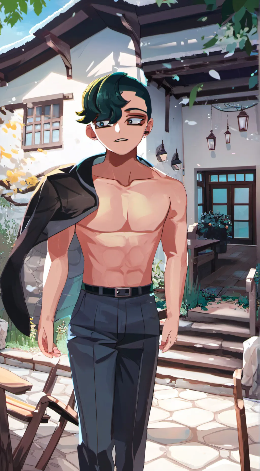 ai character: declan background