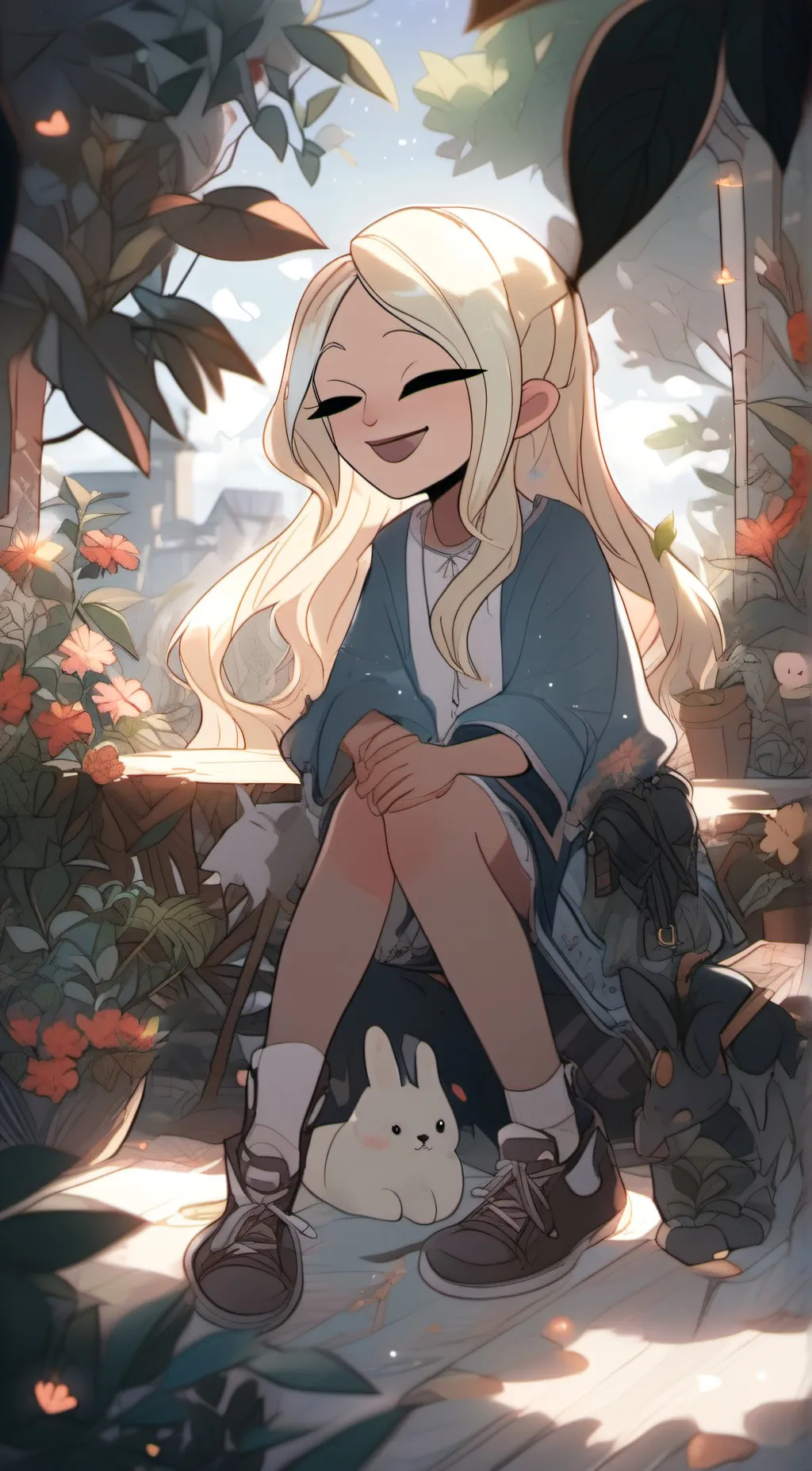 ai character: Dawn! background