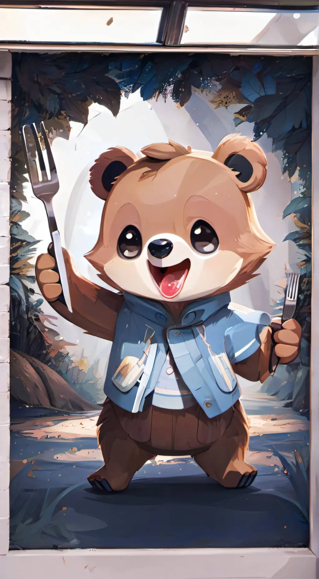 ai character: Fi Fi background