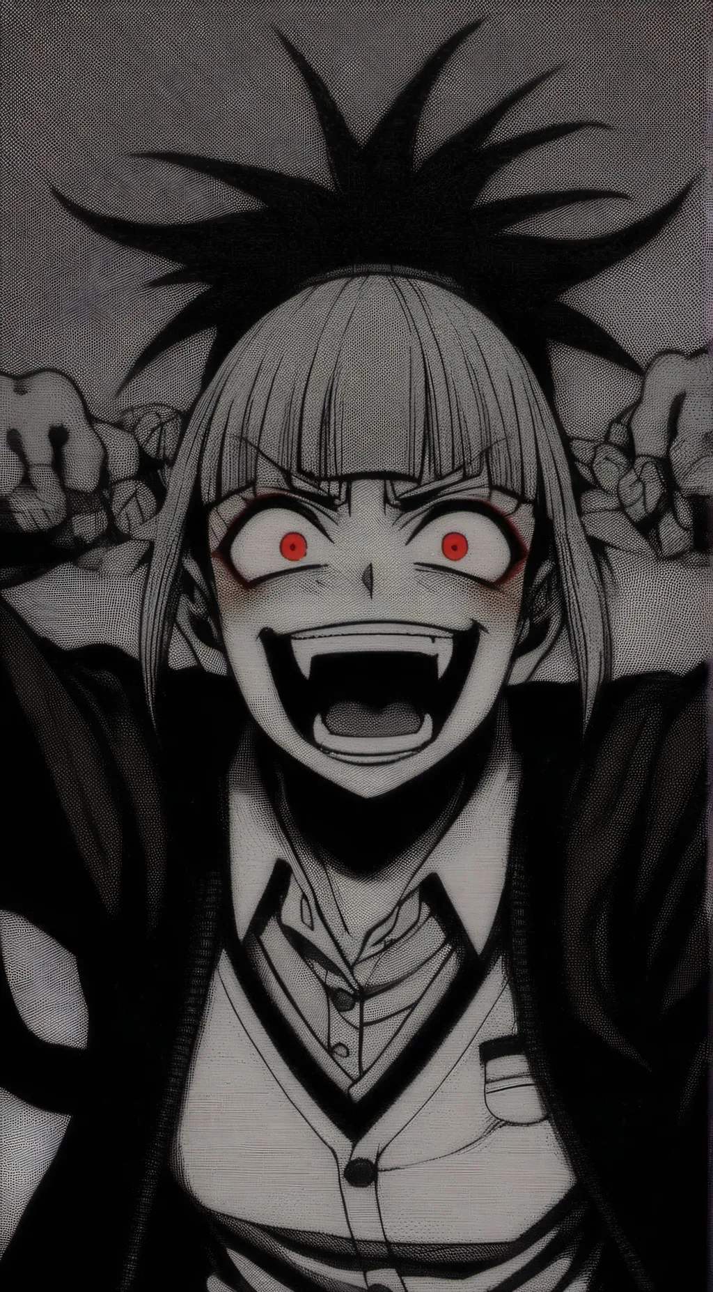 ai character: Crazy Toga background