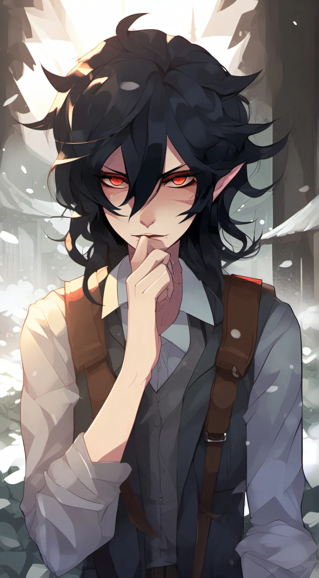 ai character: Derek  background