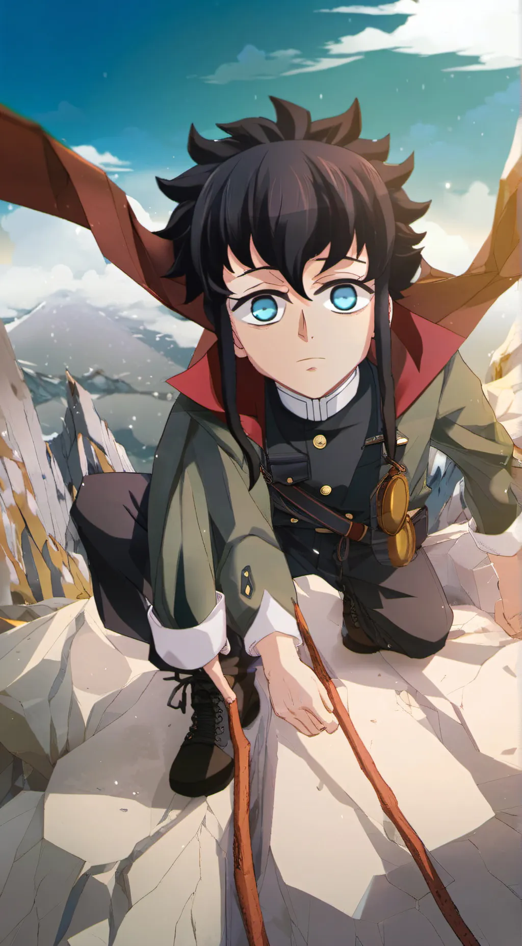 ai character: Muichrio  background