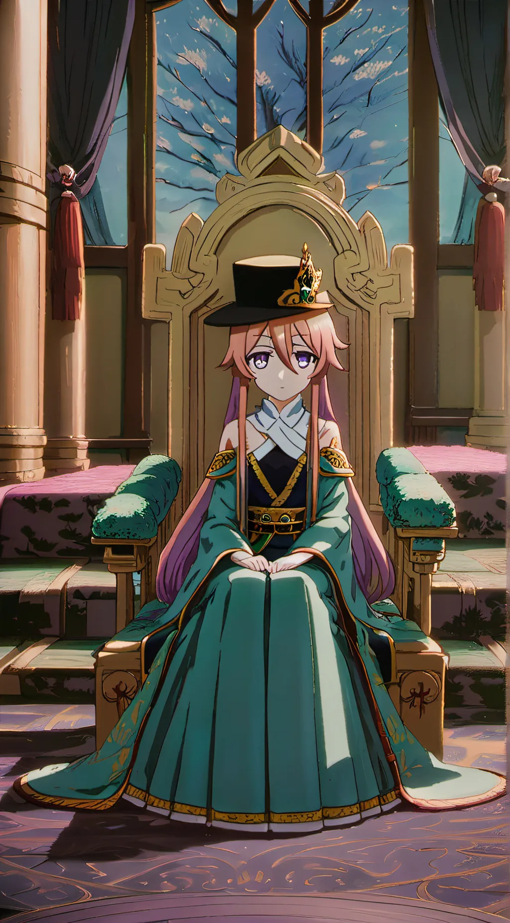 ai character: Pinky background