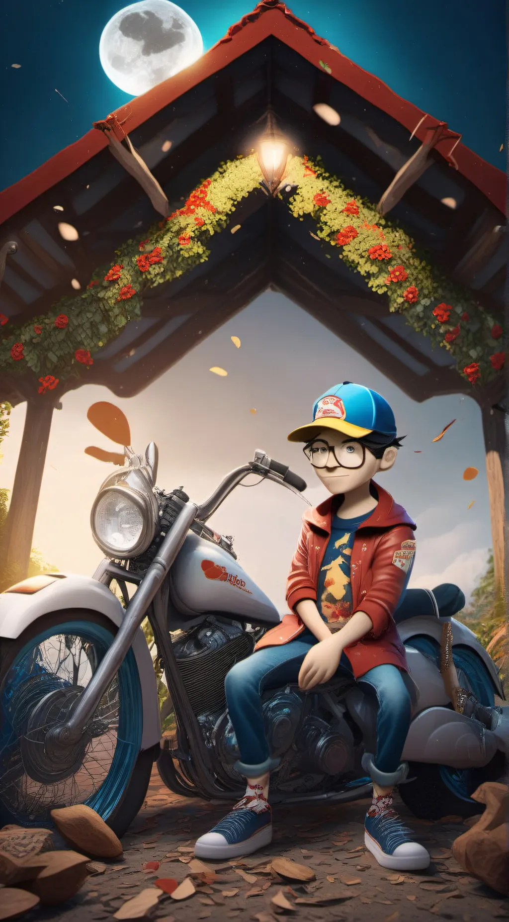 ai character: Mark background