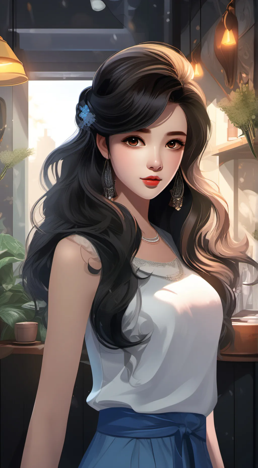 ai character: sam background