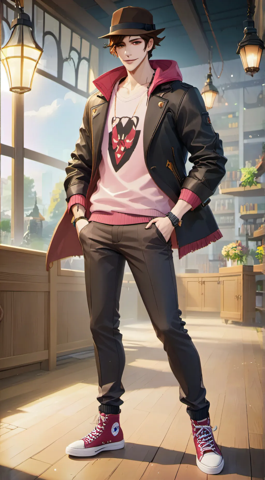 ai character: Jaymes background