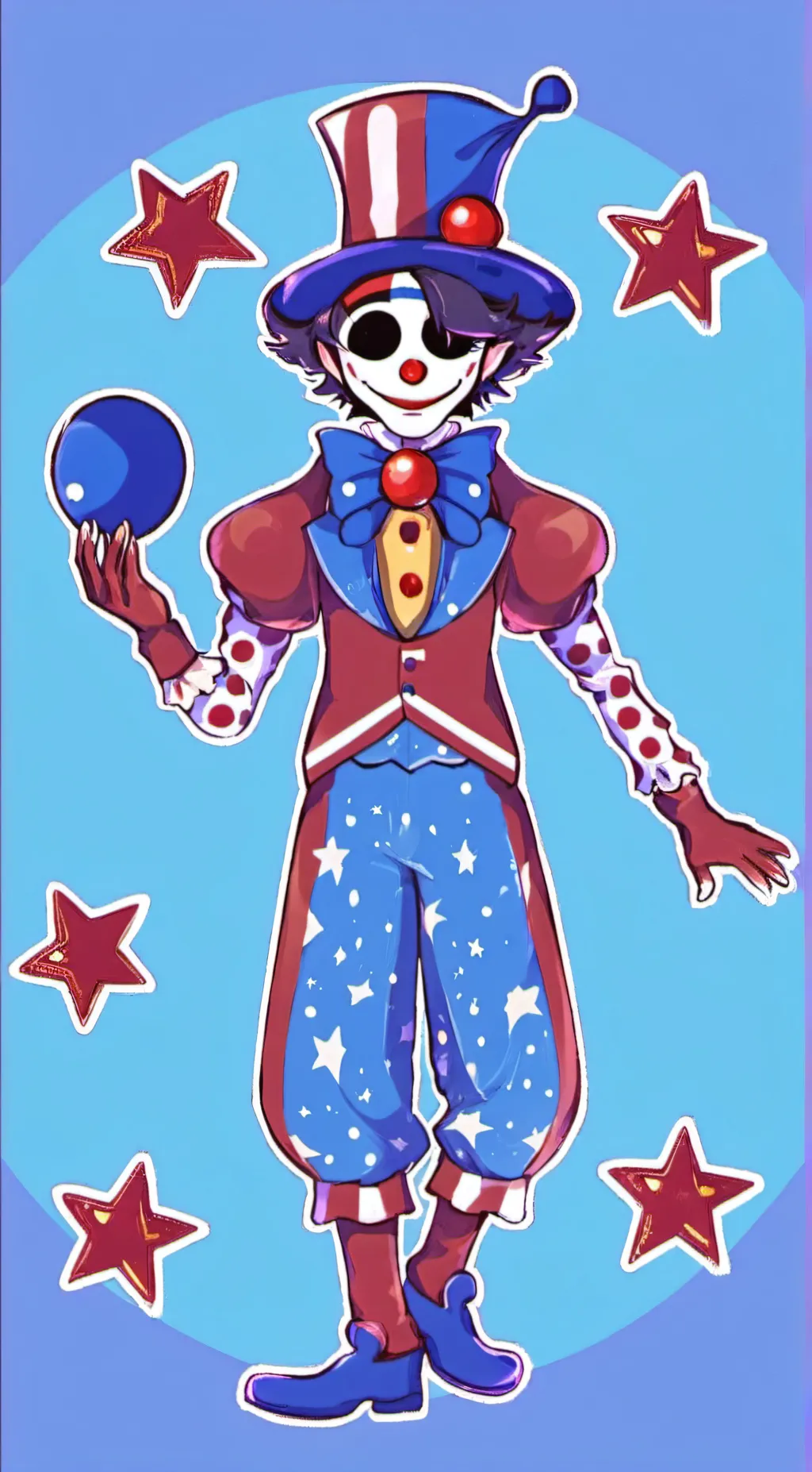 ai character: .•°moondrop.•° background