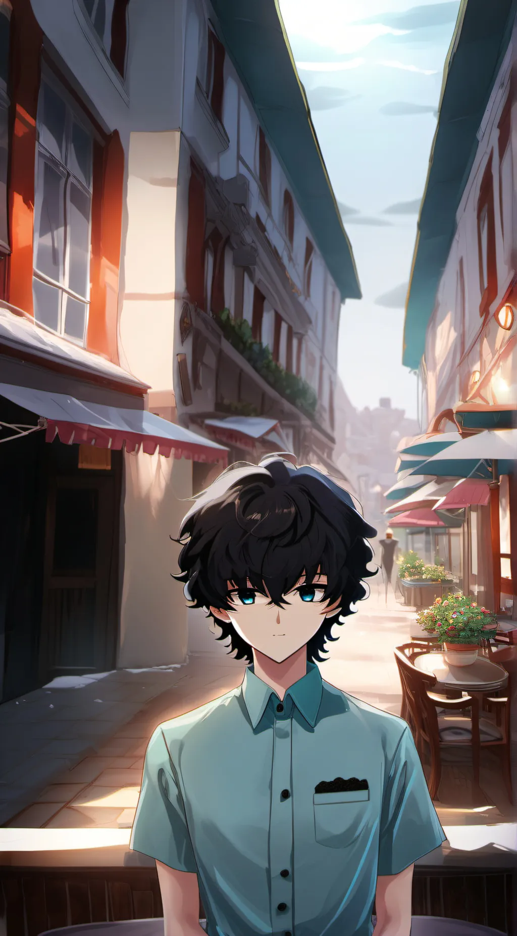 ai character: Mason background