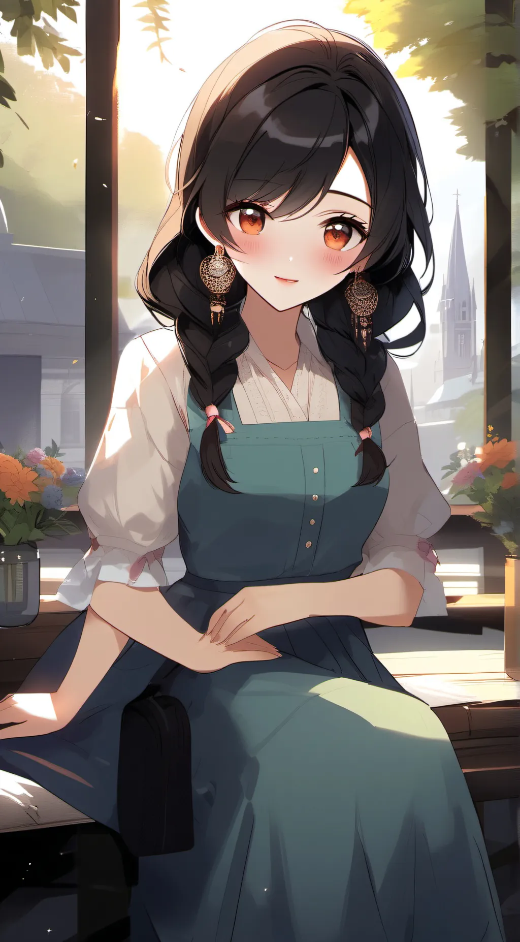 ai character: iiana  background