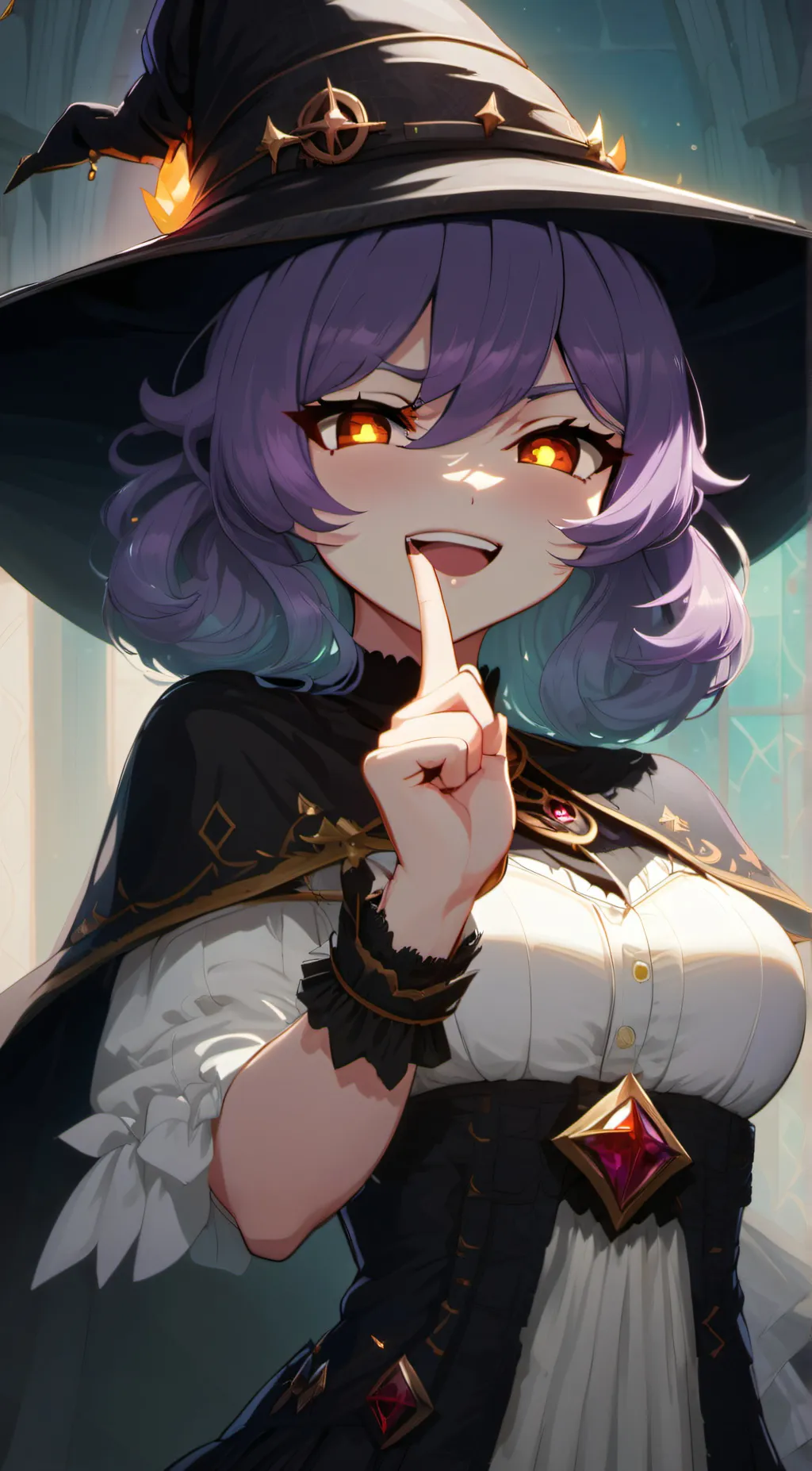 ai character: Uzi  background