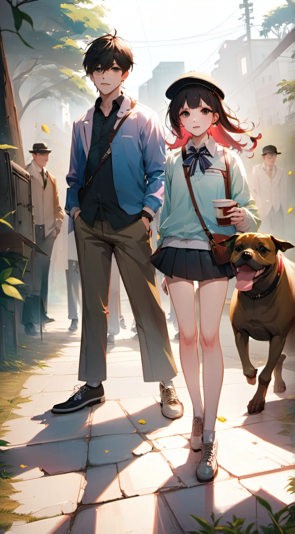 ai character: Jake and Rose background