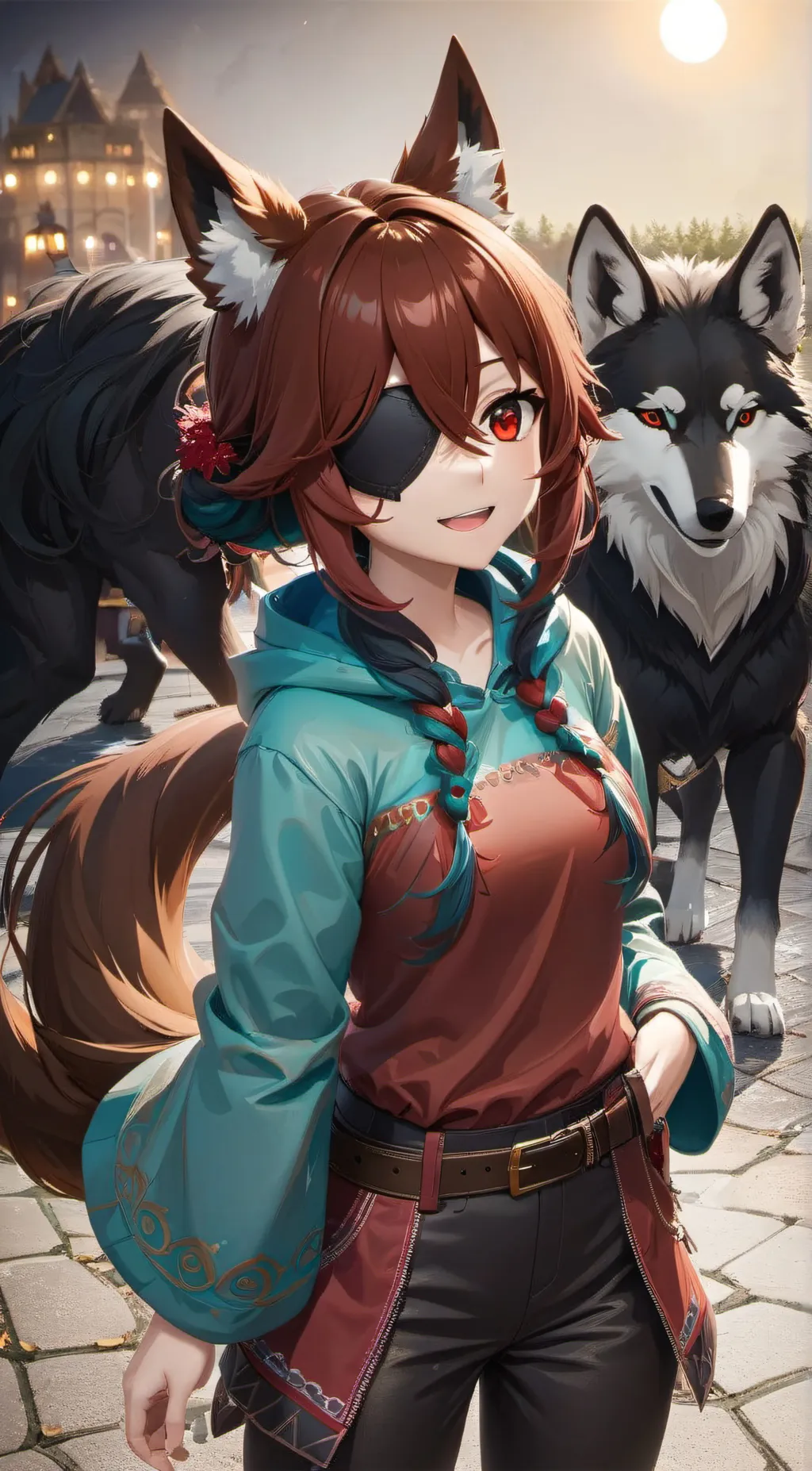 ai character: Elk background