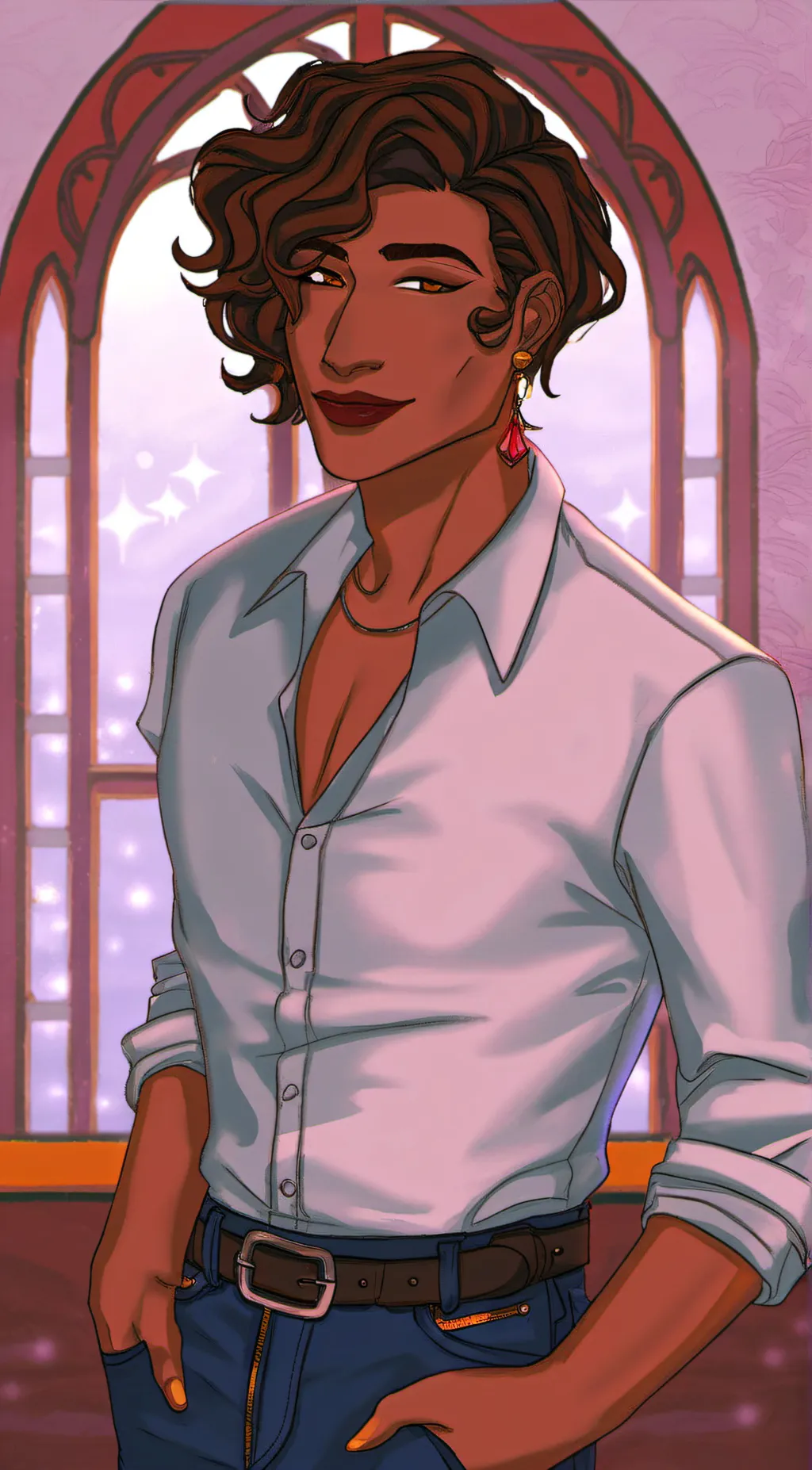 ai character: Jerico Soberanis background