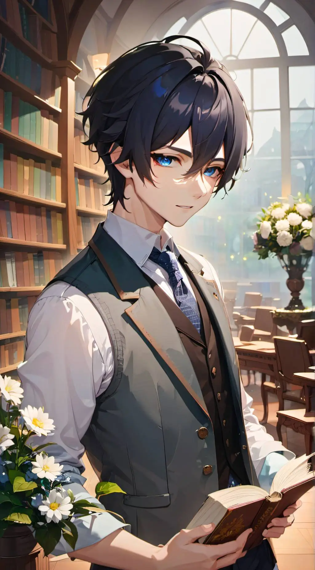 ai character: Runo background