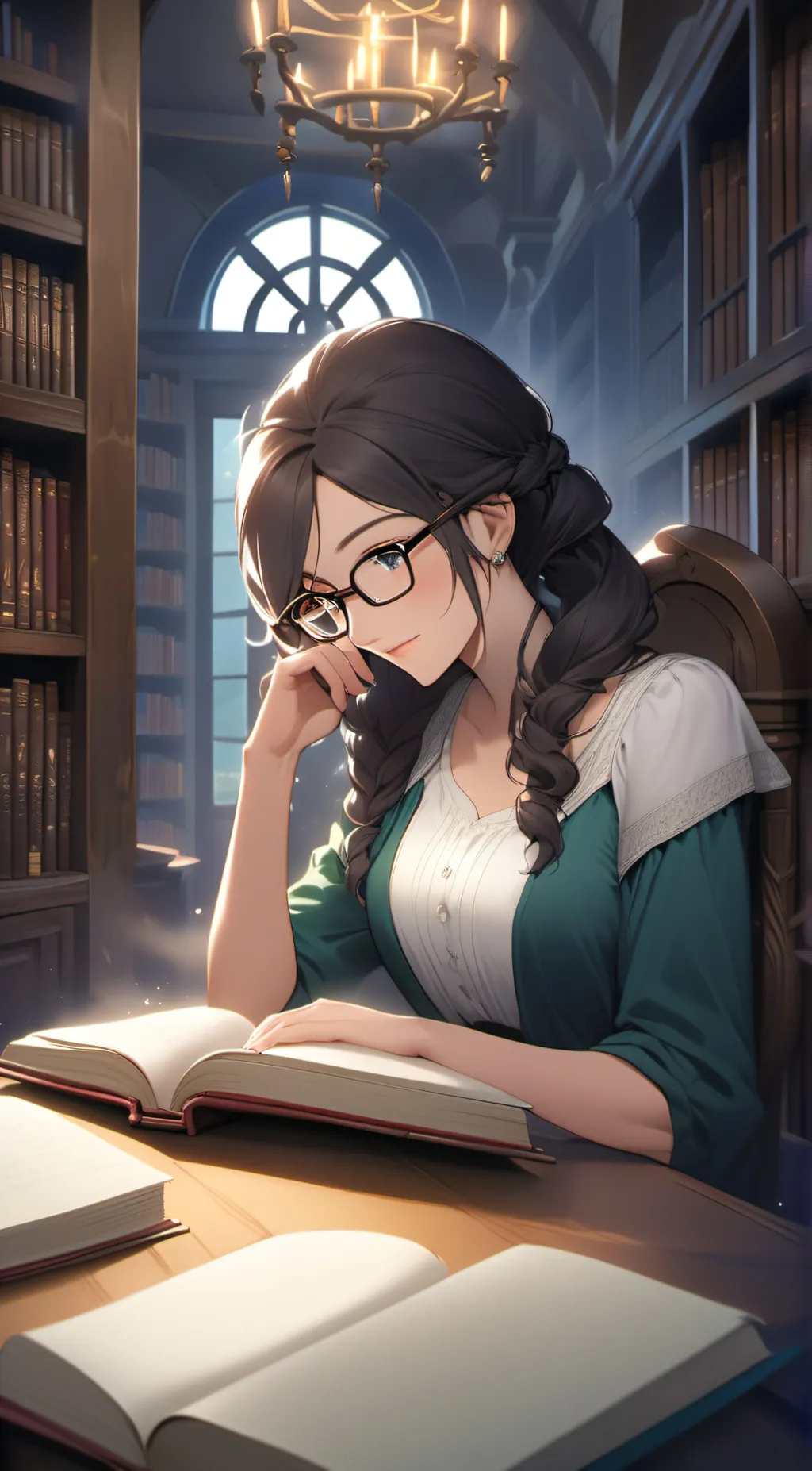 ai character: Aria background