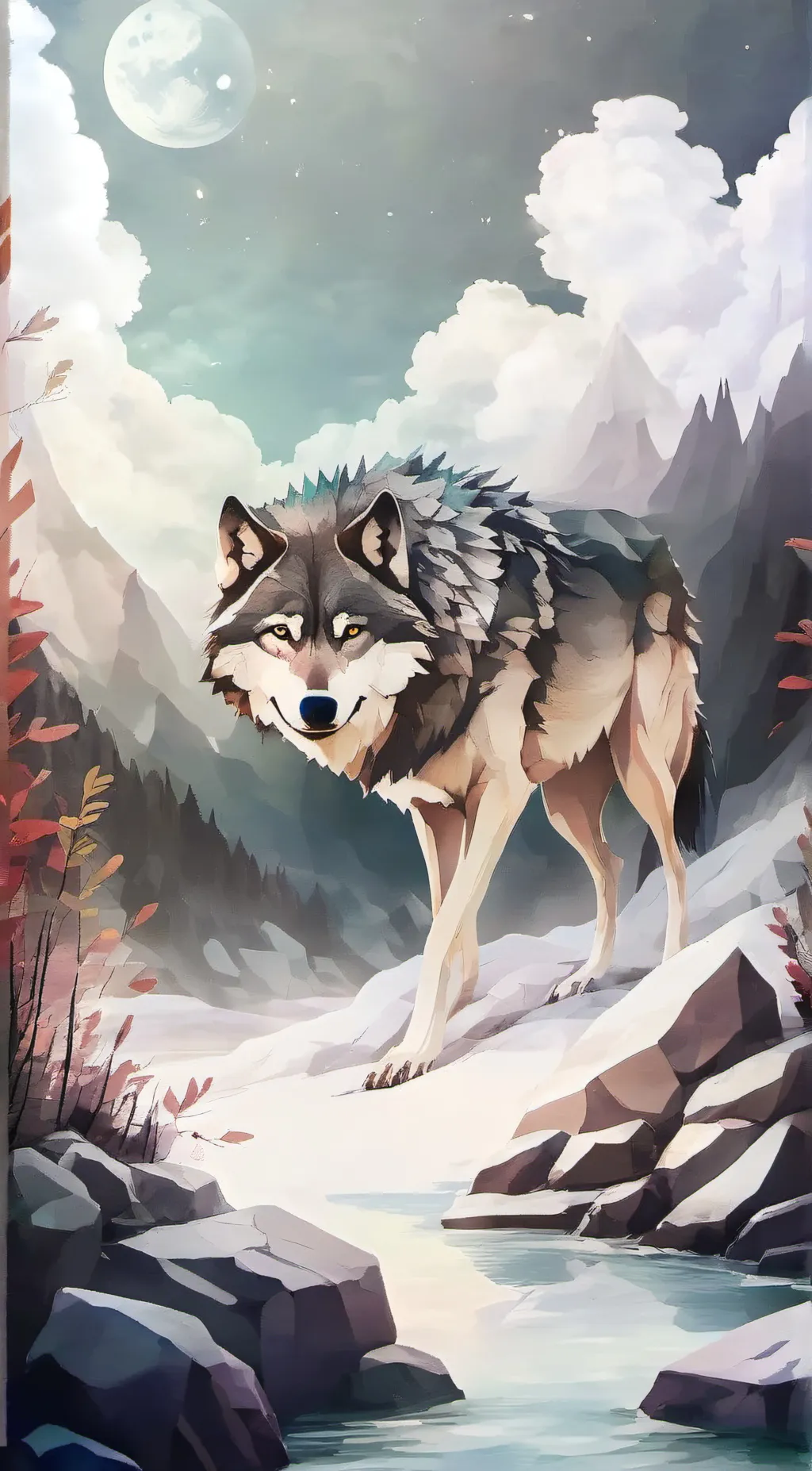 ai character: Moth background