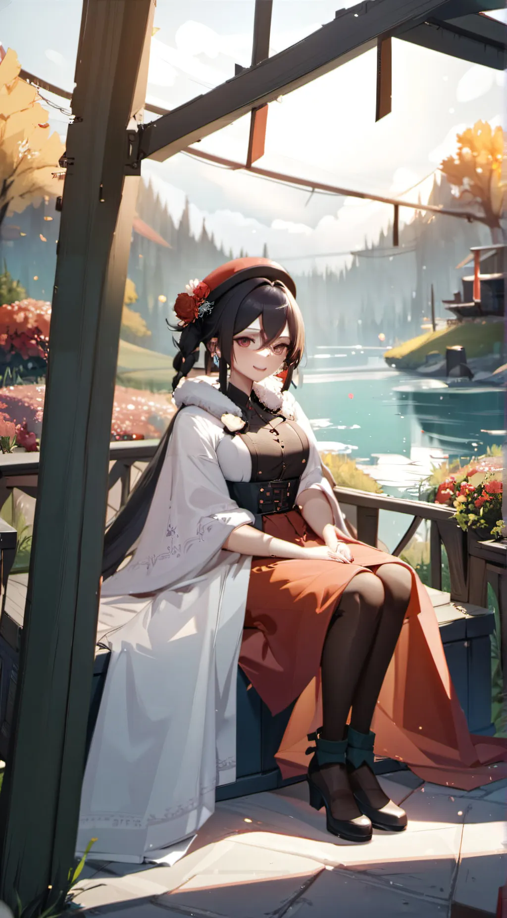 ai character: Alicia  background