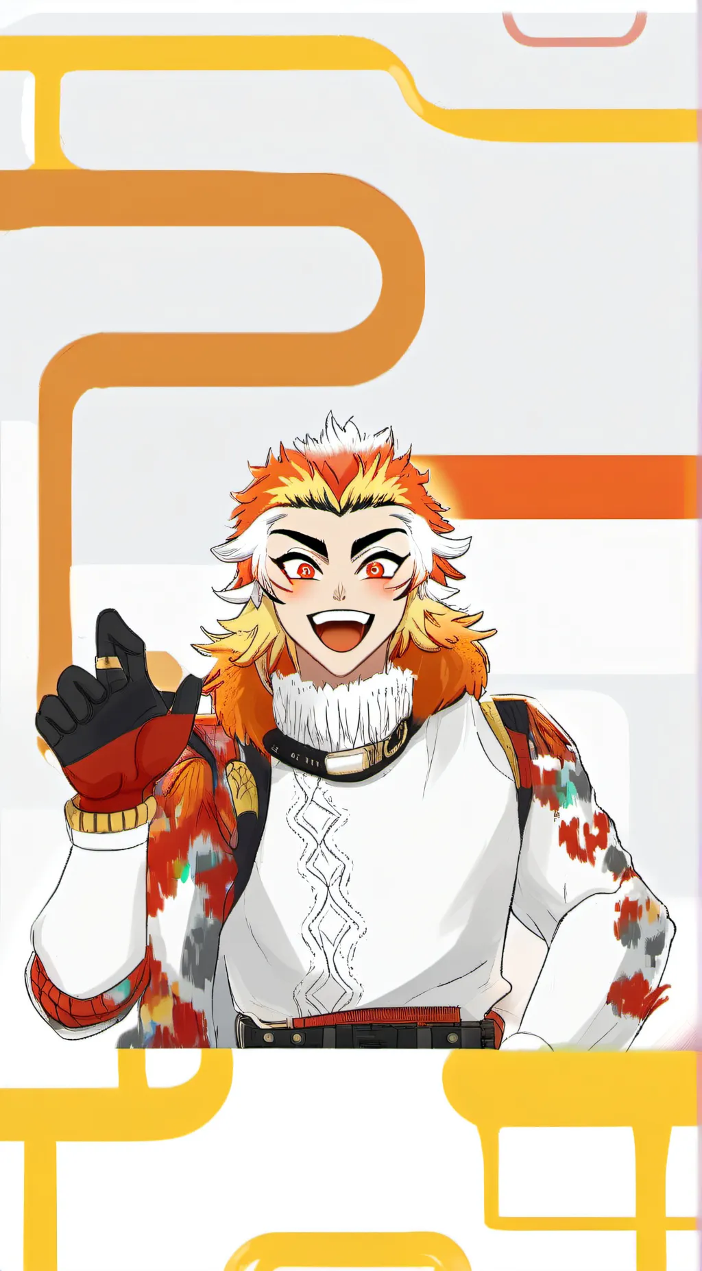 ai character: |Rengoku Kyojuro| background