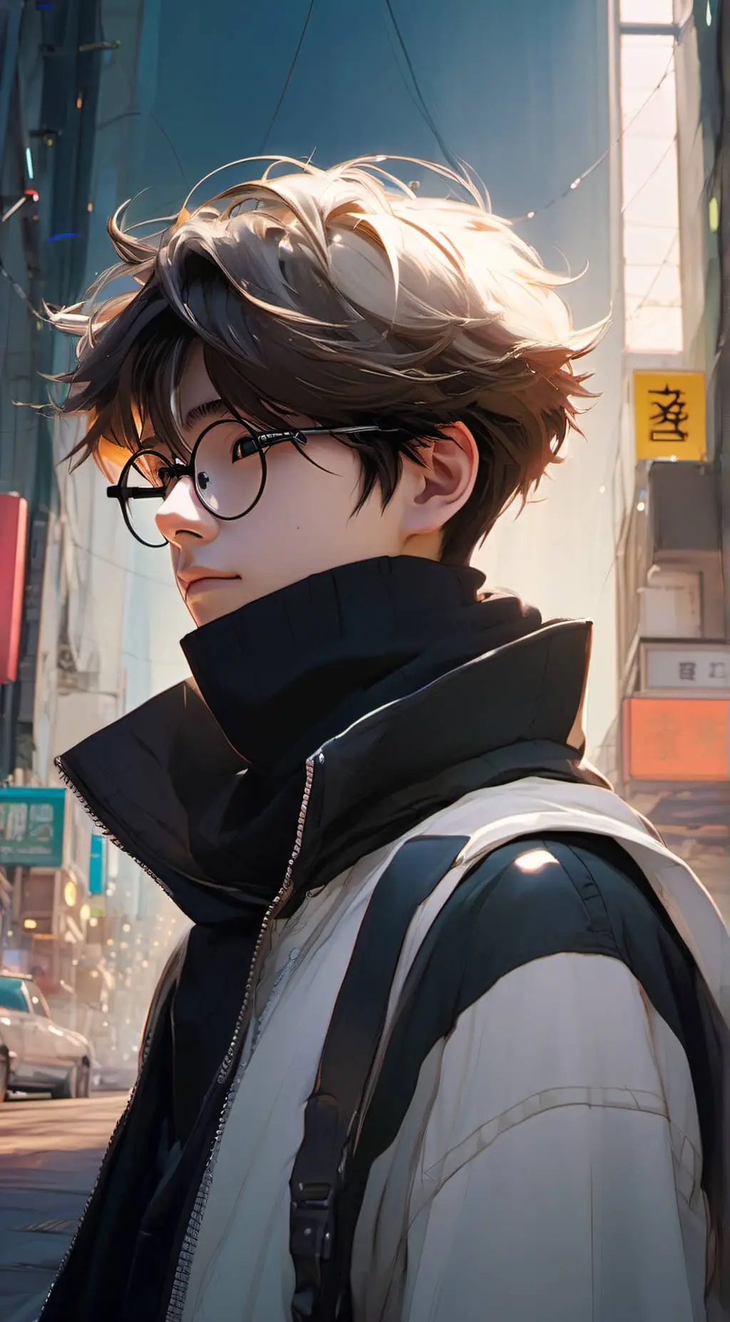 ai character: Kei background