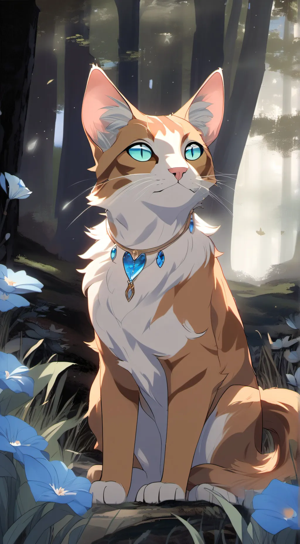 ai character: °SpottedEye° background