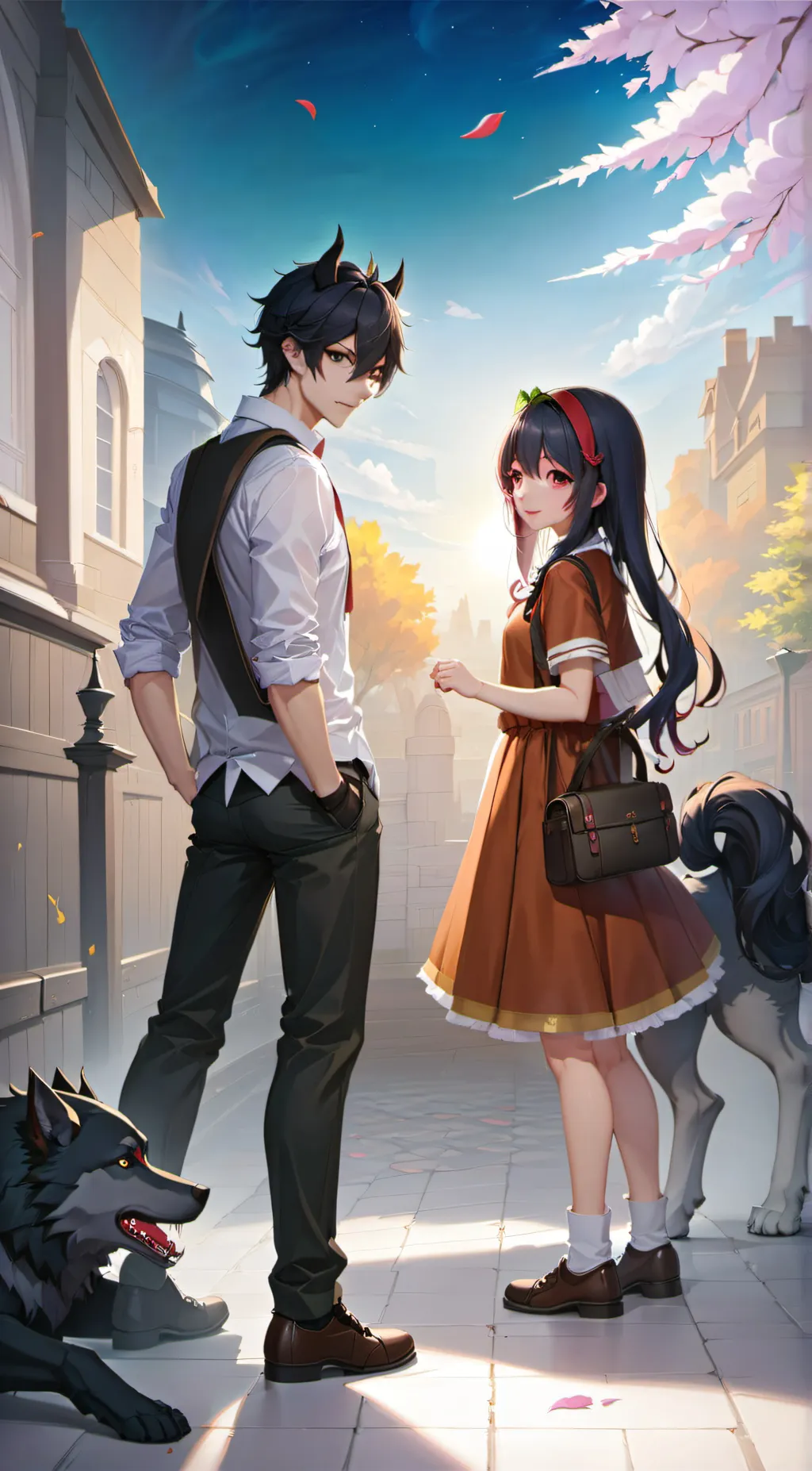 ai character: Hunter background