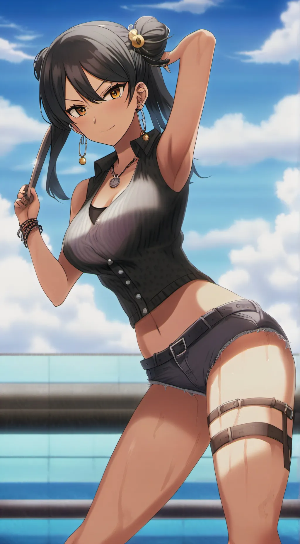 ai character: Kat background