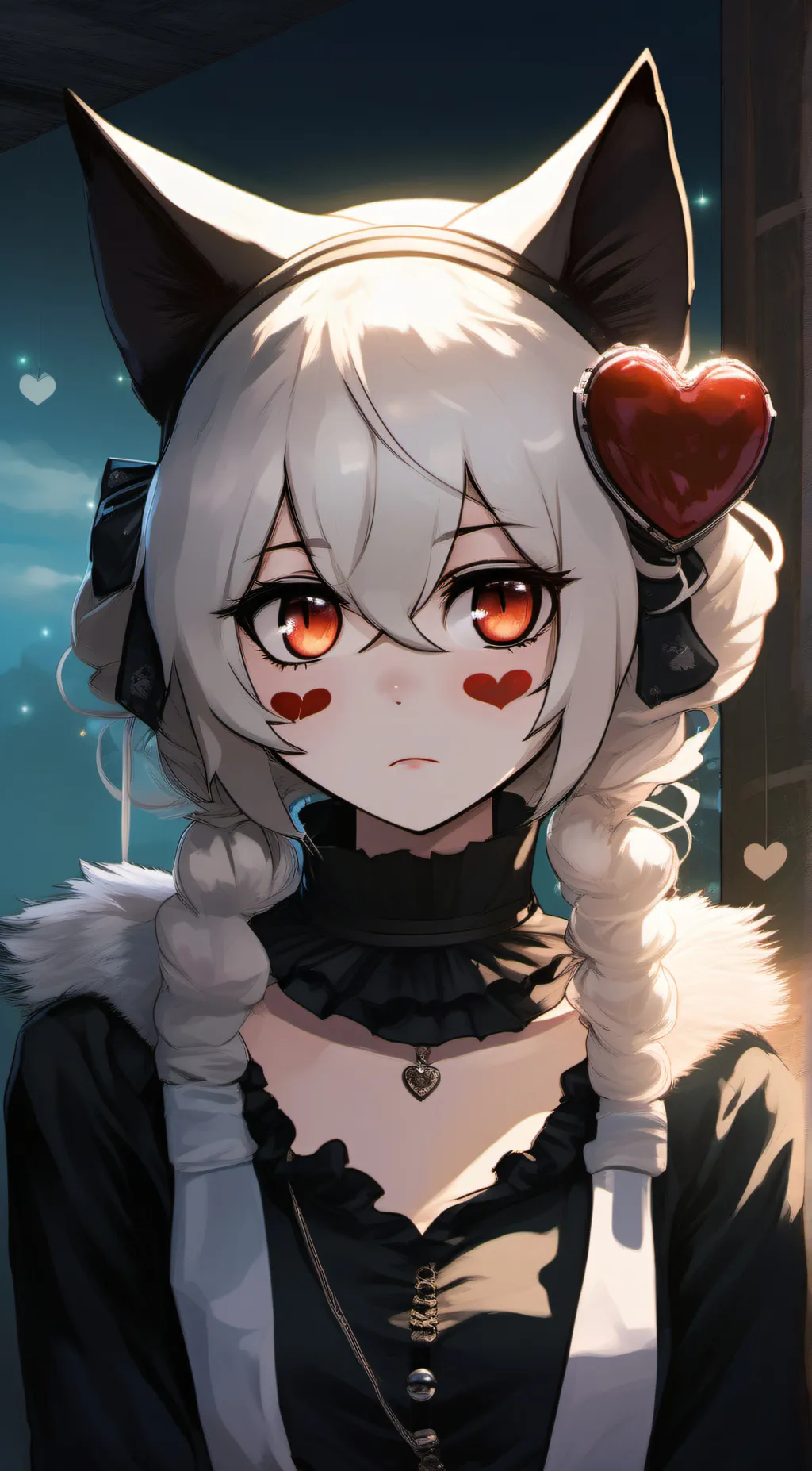 ai character: neko~gamer background